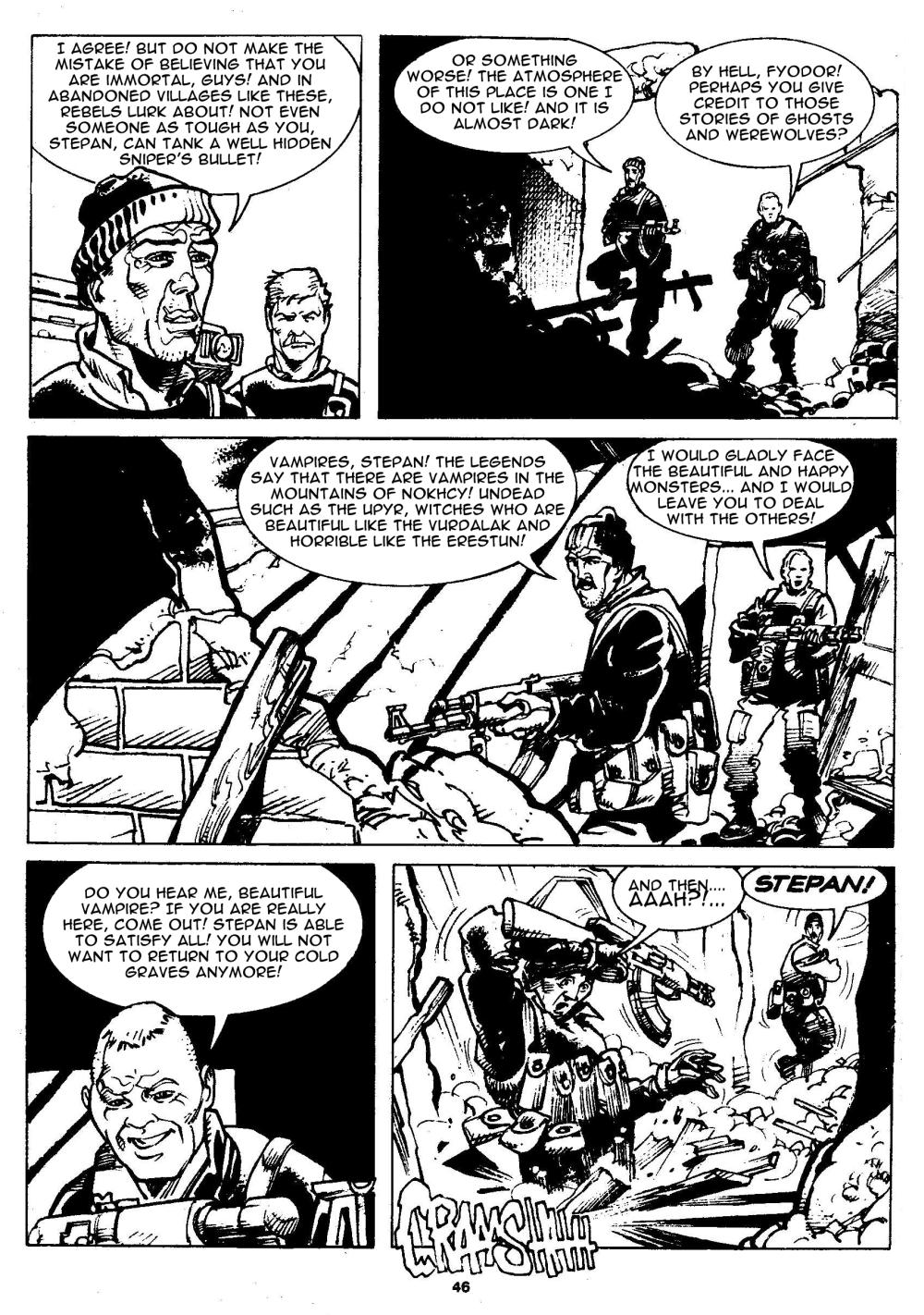 Read online Dampyr (2000) comic -  Issue #14 - 44