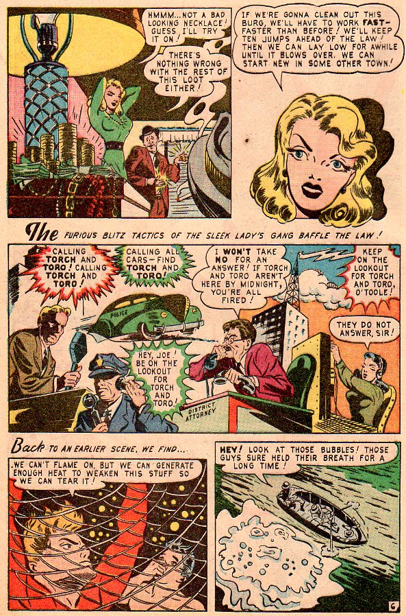 Read online The Human Torch (1940) comic -  Issue #27 - 7