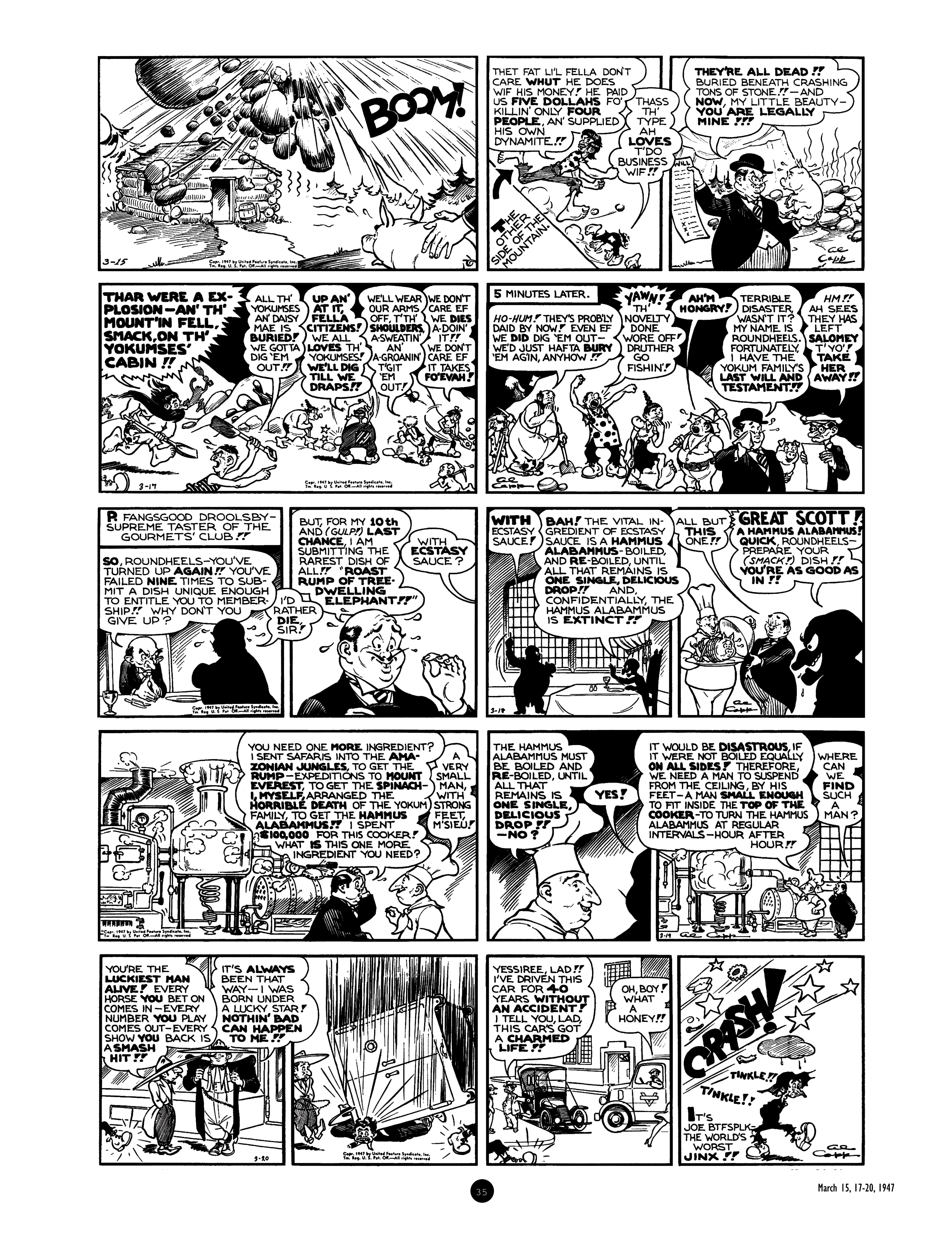 Read online Al Capp's Li'l Abner Complete Daily & Color Sunday Comics comic -  Issue # TPB 7 (Part 1) - 35