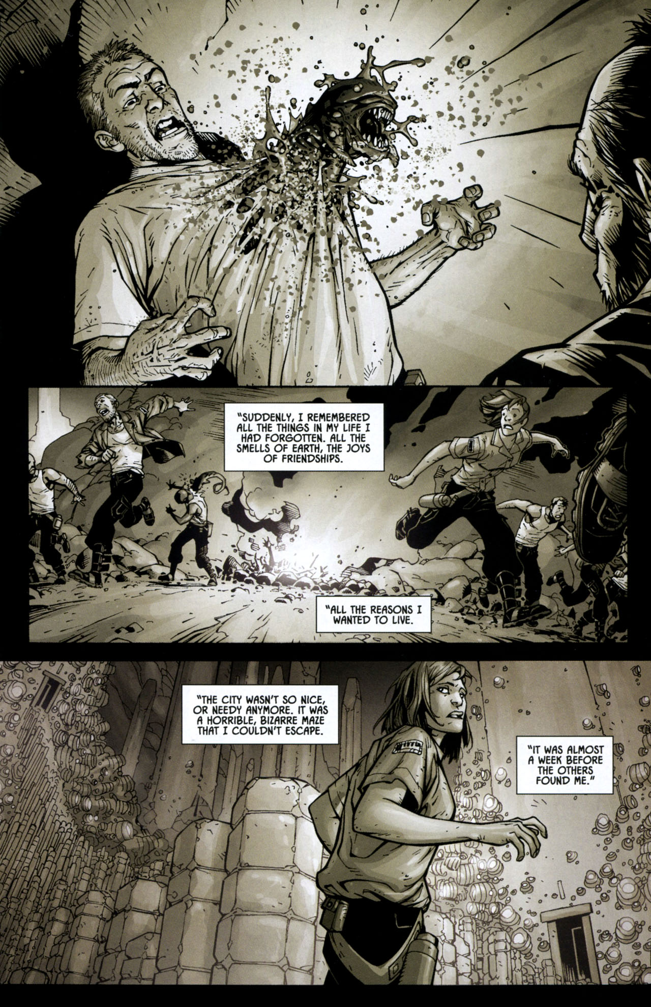 Read online Aliens (2009) comic -  Issue #3 - 19