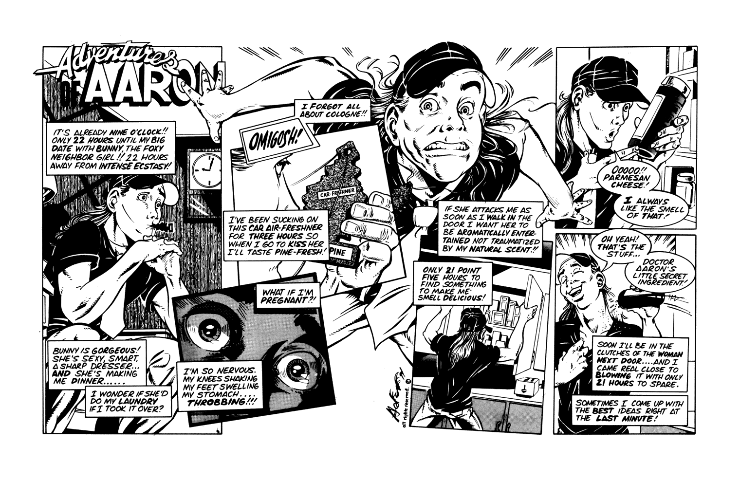 Read online Aaron Strips comic -  Issue #3 - 10