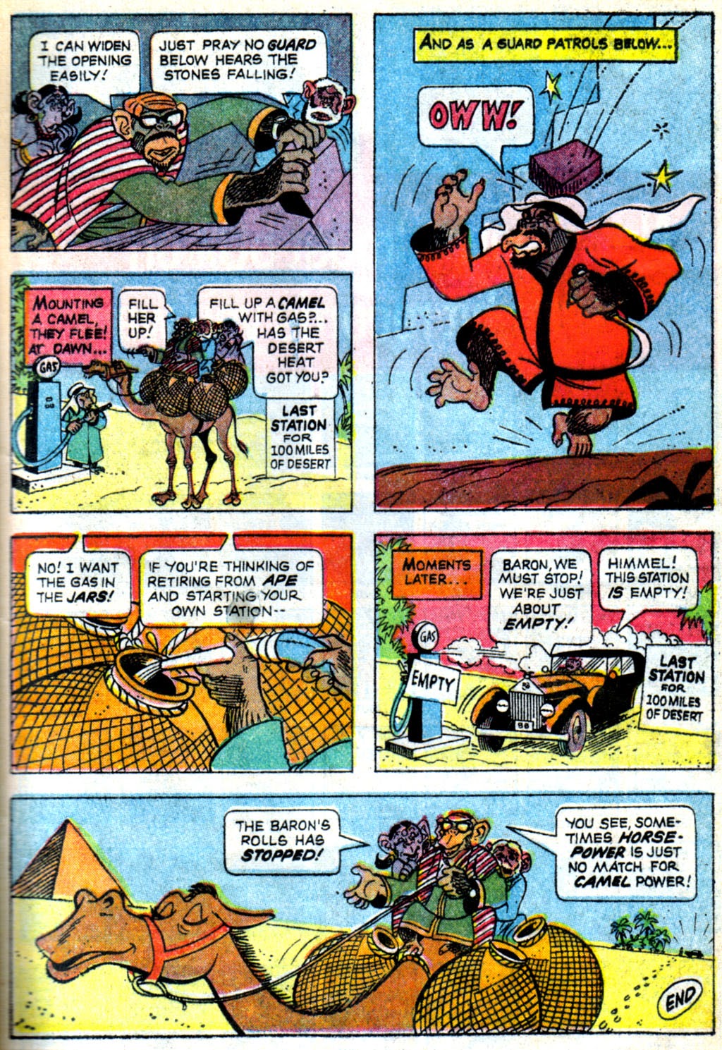 Read online Lancelot Link Secret Chimp comic -  Issue #1 - 16