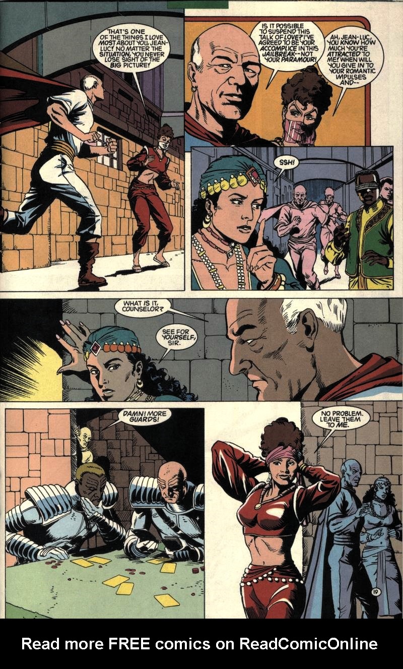 Read online Star Trek: The Next Generation (1989) comic -  Issue #37 - 20