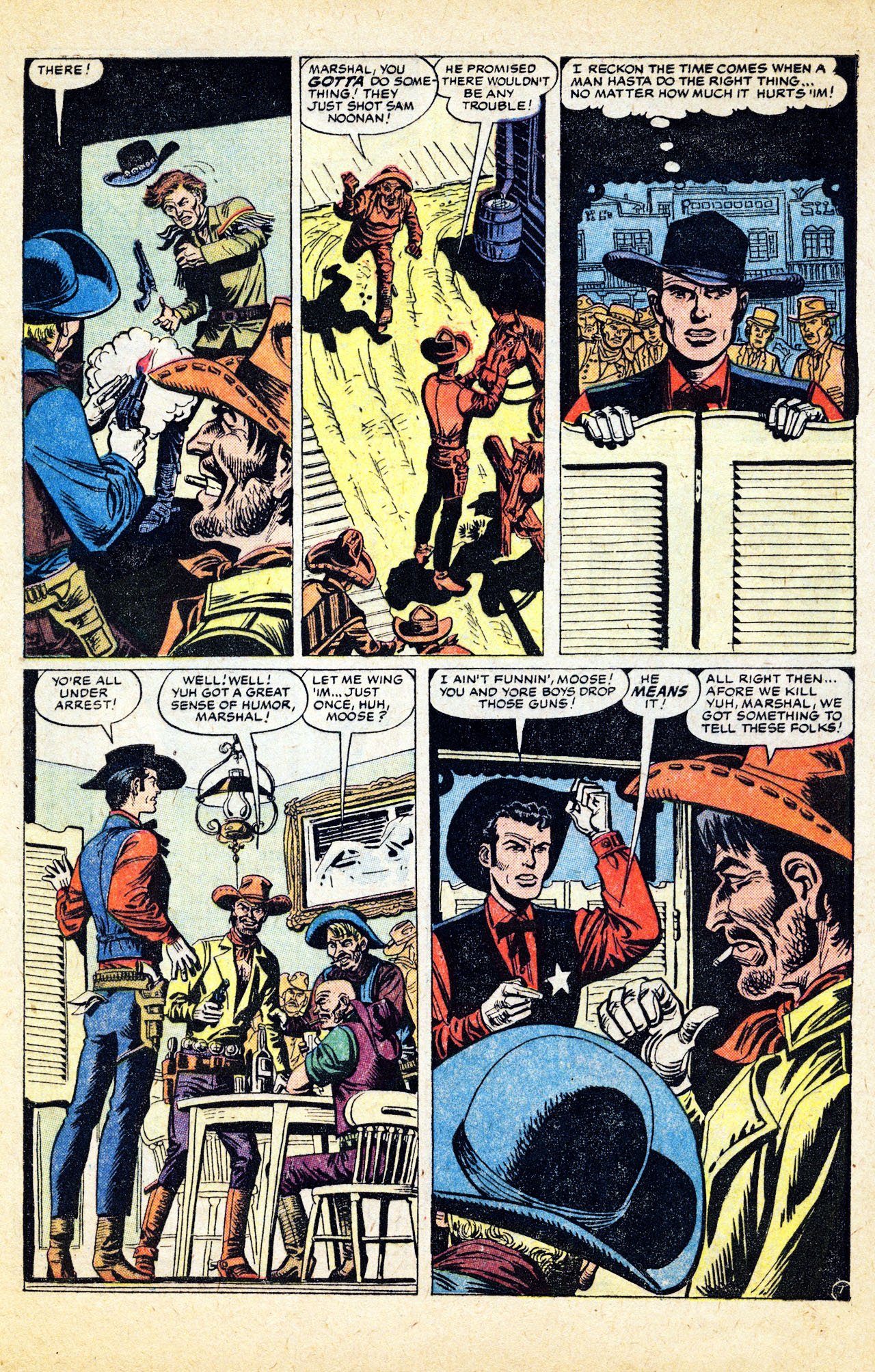 Read online Western Outlaws (1954) comic -  Issue #16 - 9