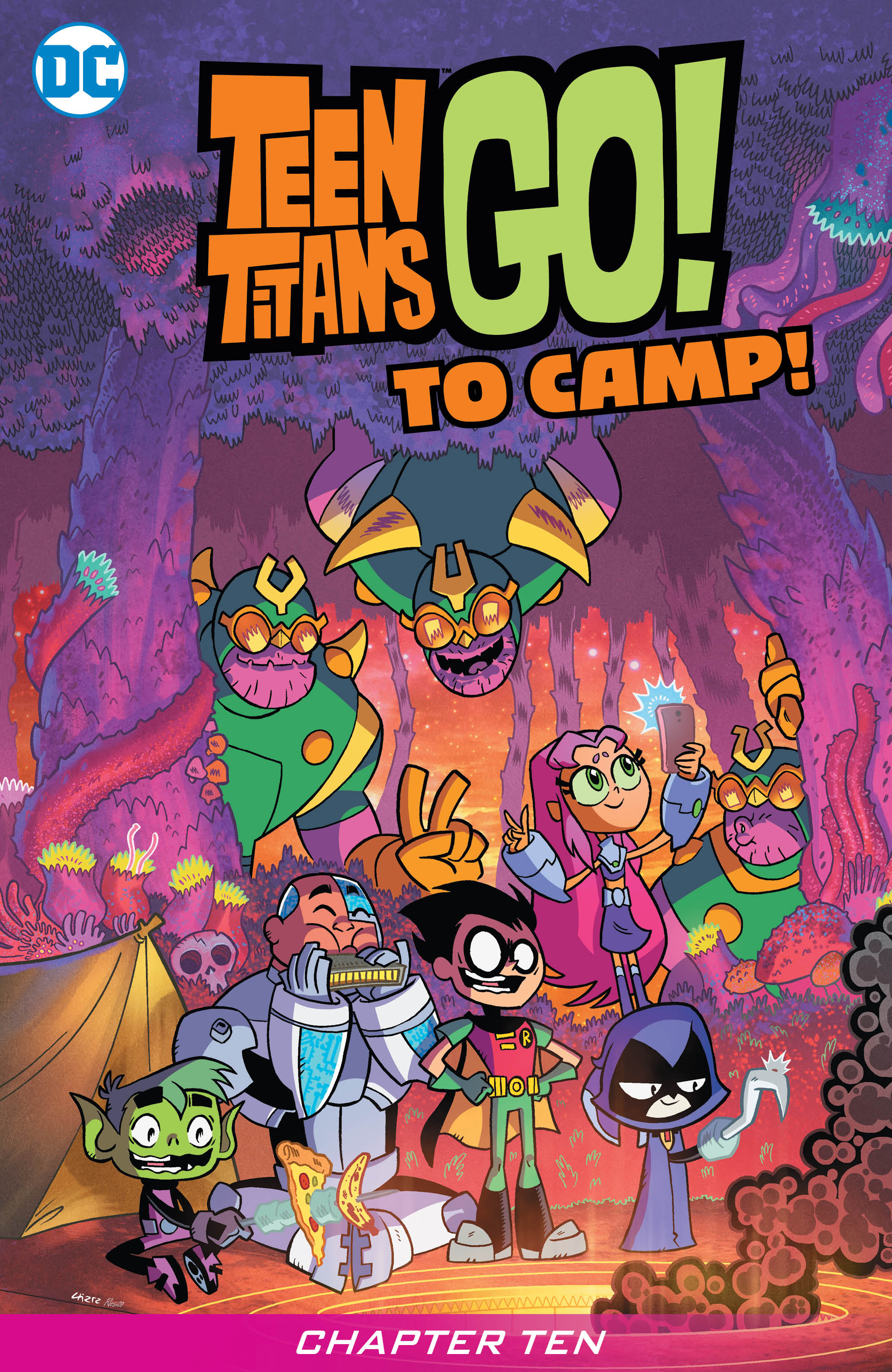 Read online Teen Titans Go! To Camp comic -  Issue #10 - 2