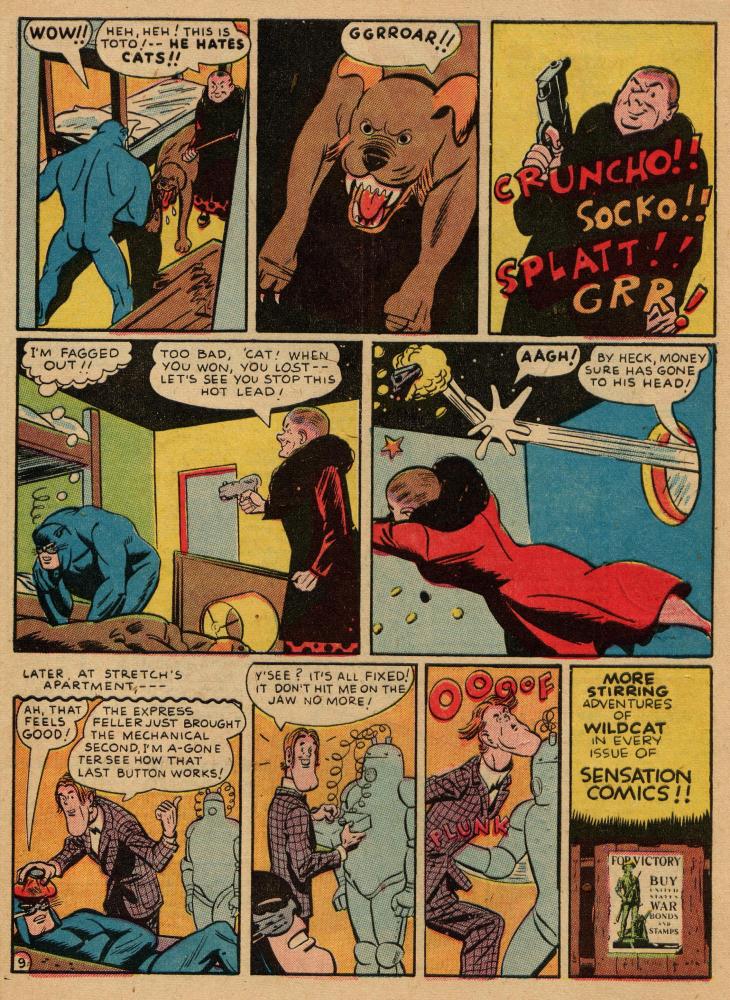 Read online Sensation (Mystery) Comics comic -  Issue #36 - 49