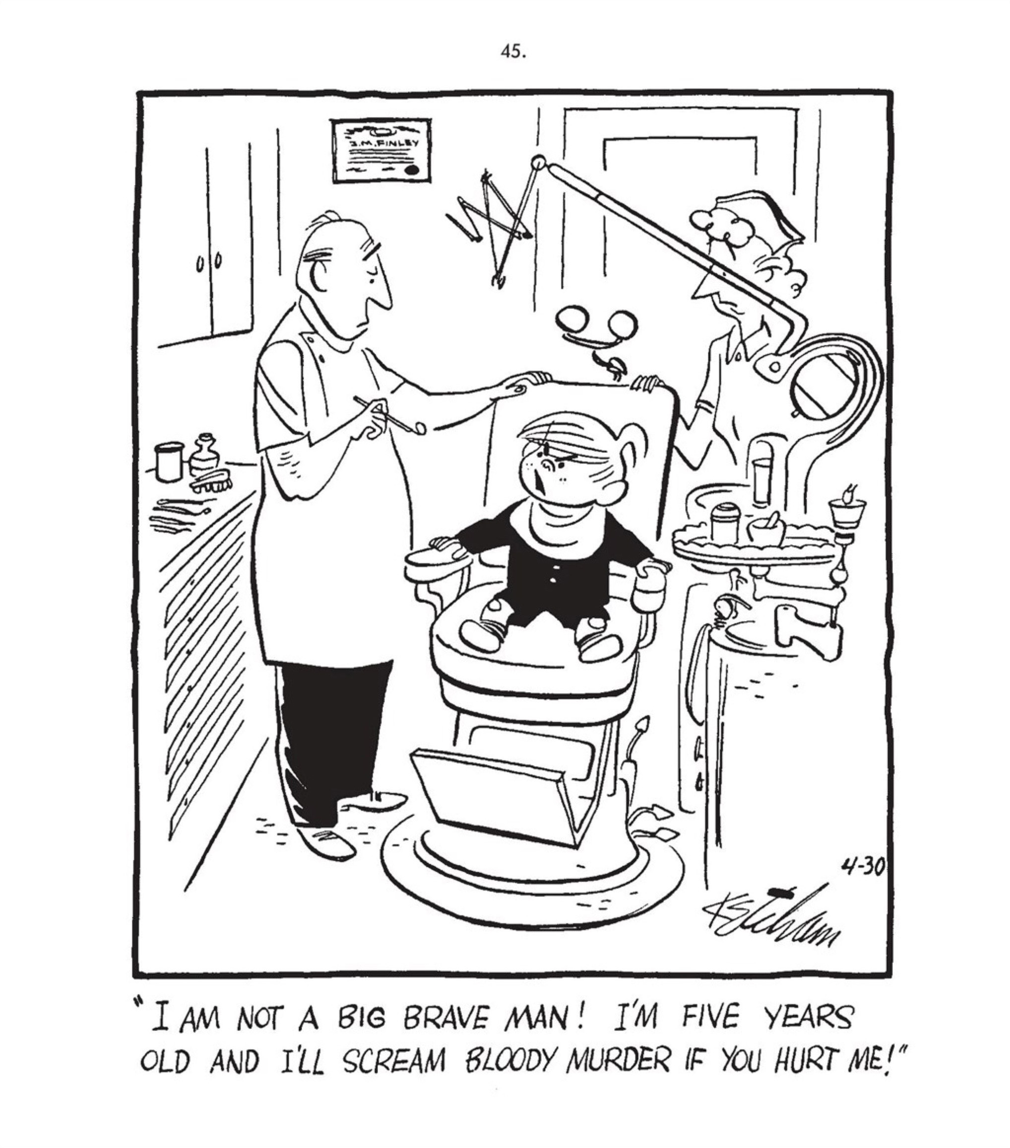 Read online Hank Ketcham's Complete Dennis the Menace comic -  Issue # TPB 1 (Part 1) - 70