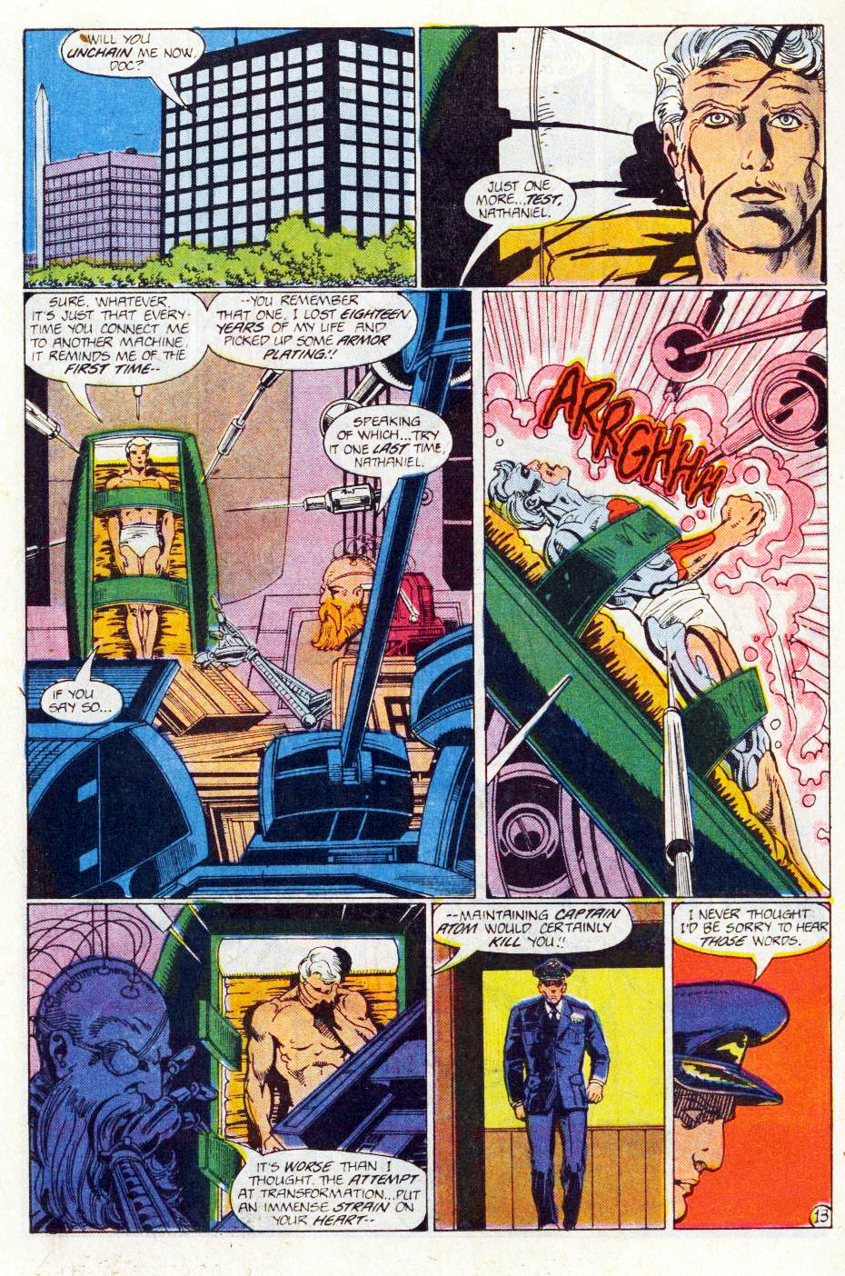 Read online Captain Atom (1987) comic -  Issue #32 - 14