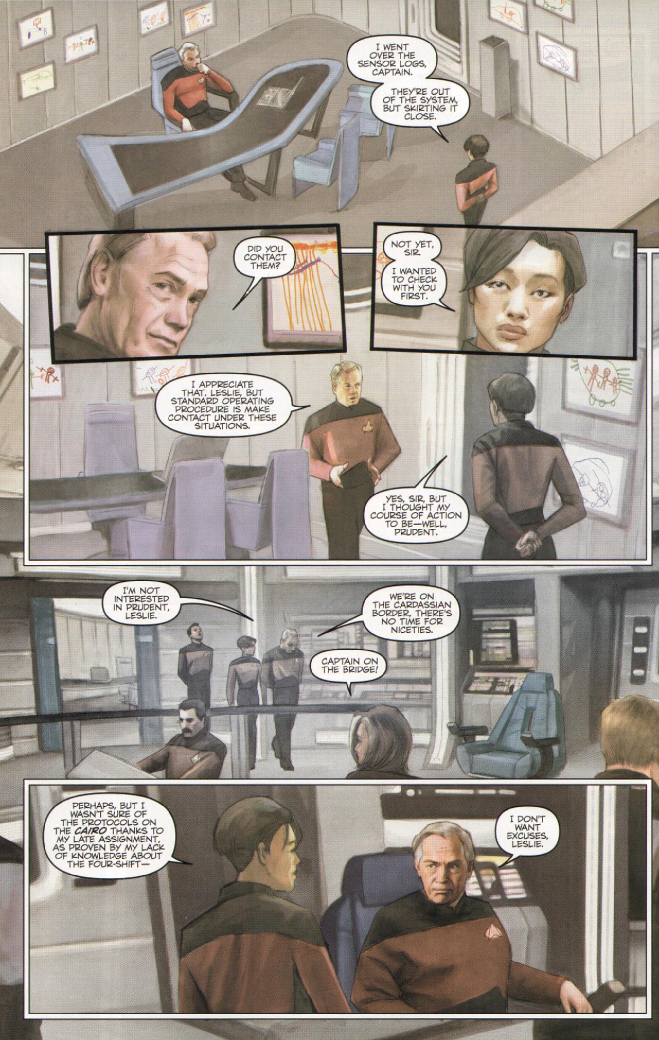 Read online Star Trek: Captain's Log comic -  Issue # Issue Jellico - 11