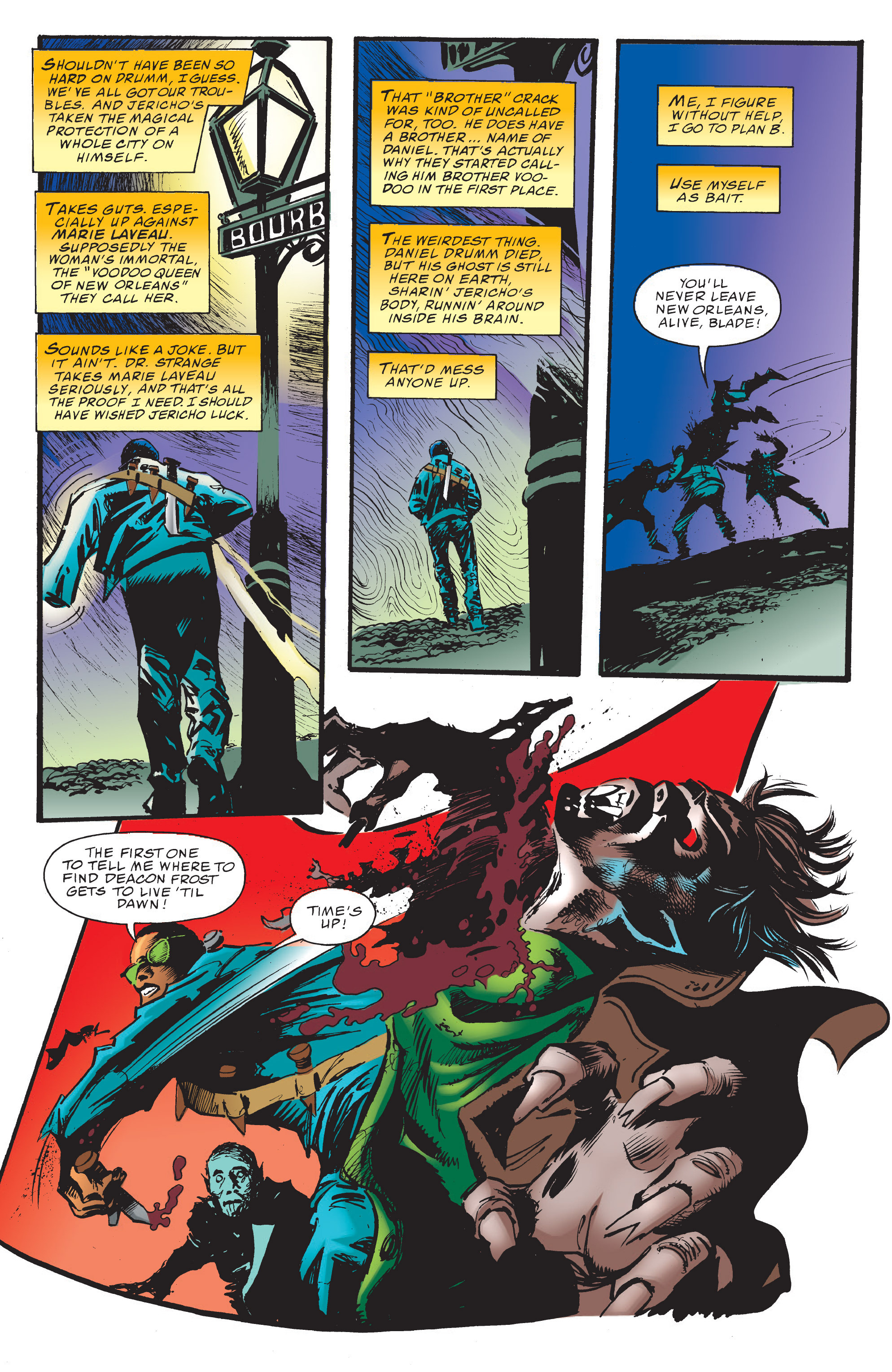 Read online Blade: Undead By Daylight comic -  Issue # Full - 73