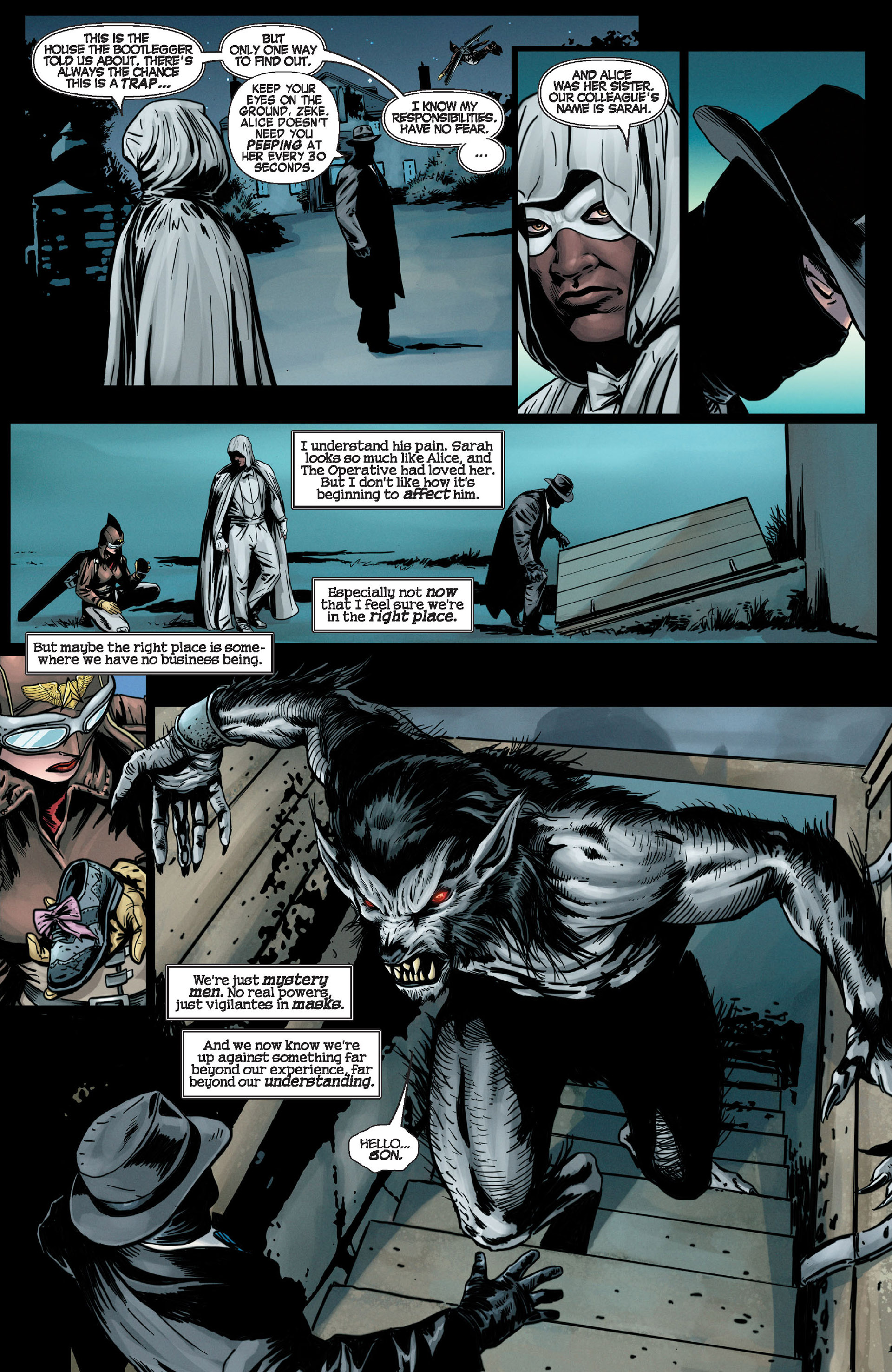 Read online Mystery Men comic -  Issue #4 - 14