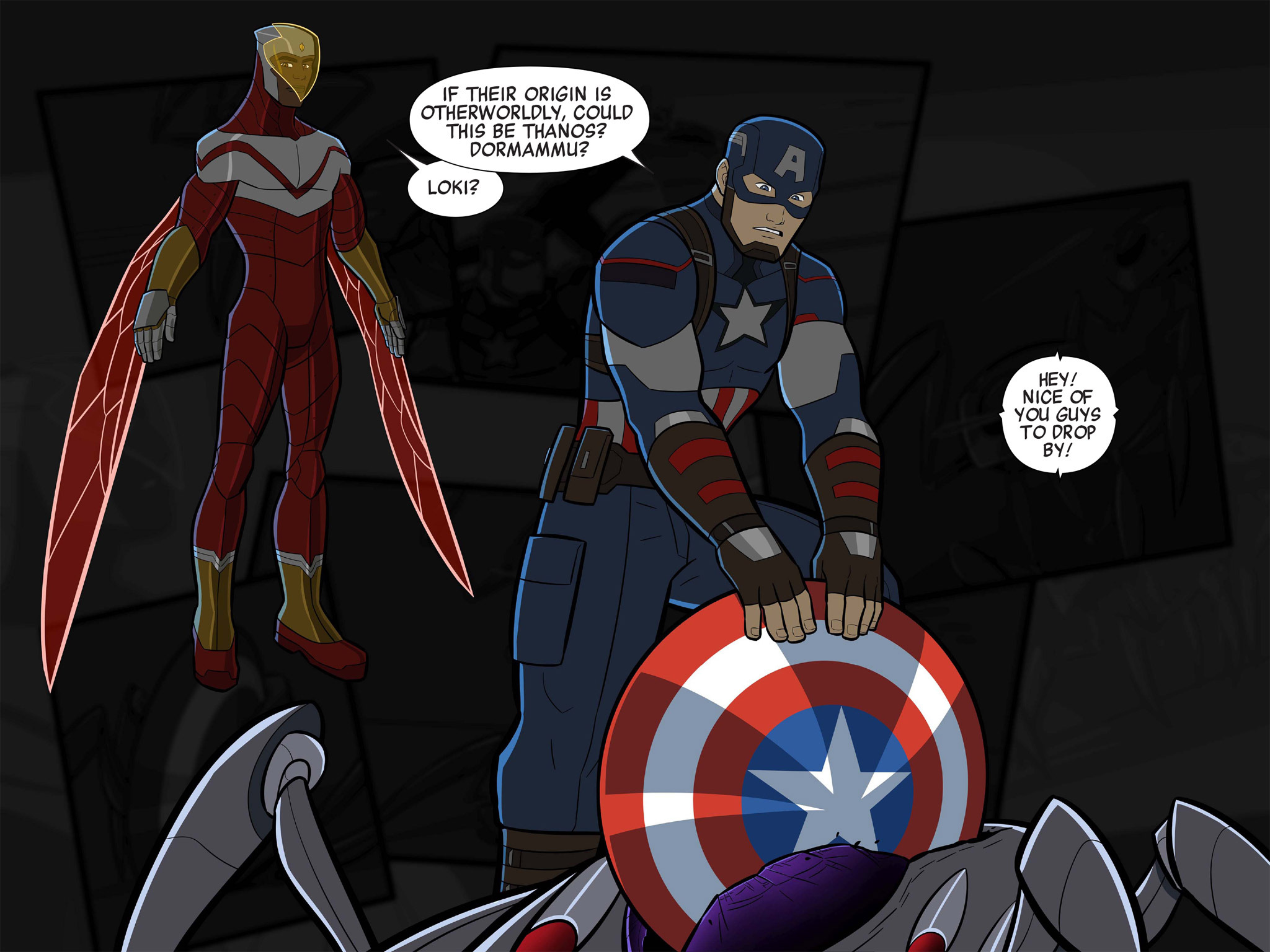 Read online Marvel Universe Avengers Infinite Comic comic -  Issue #1 - 41