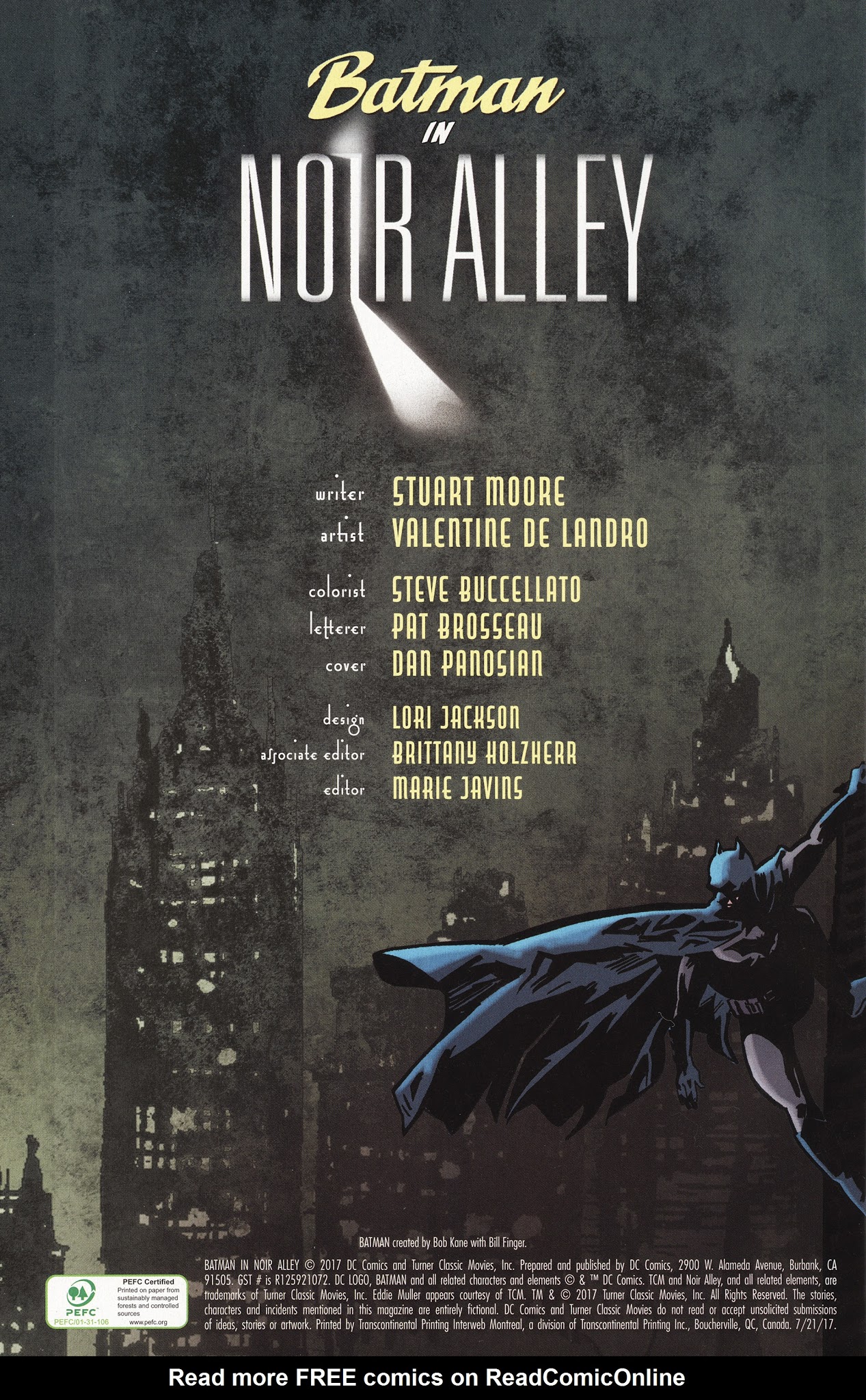 Read online Batman in Noir Alley comic -  Issue # Full - 2