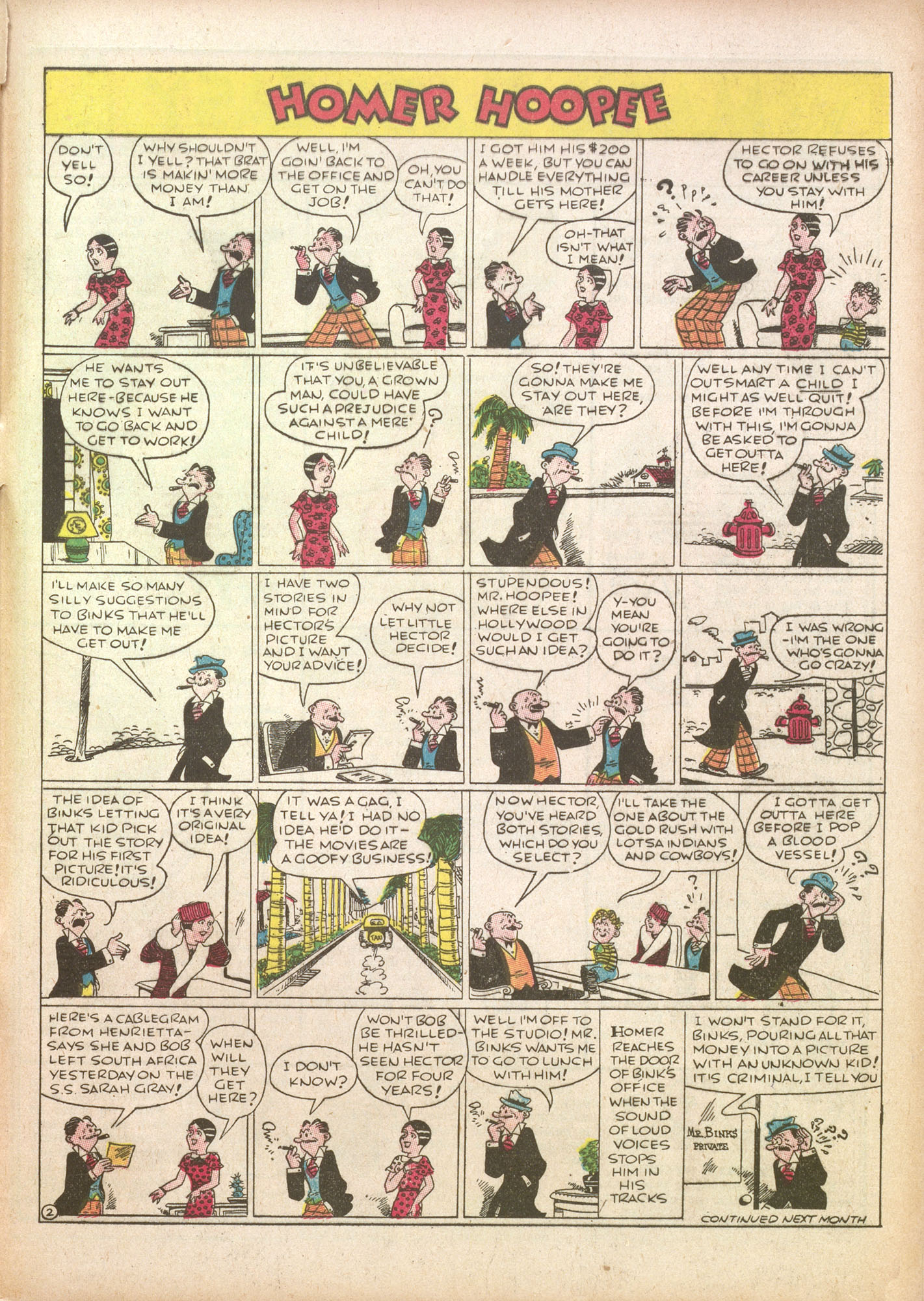Read online Famous Funnies comic -  Issue #35 - 59