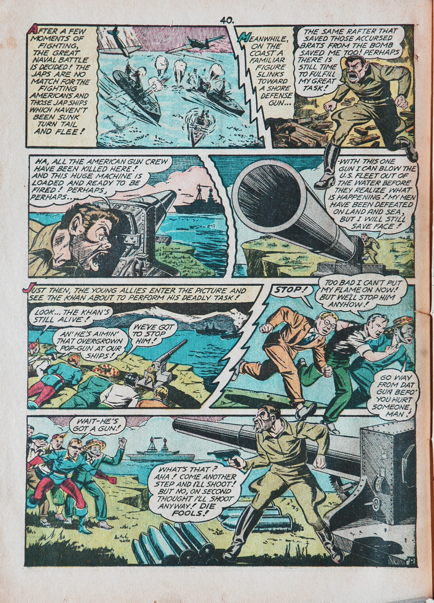 Read online Young Allies Comics comic -  Issue #3 - 42