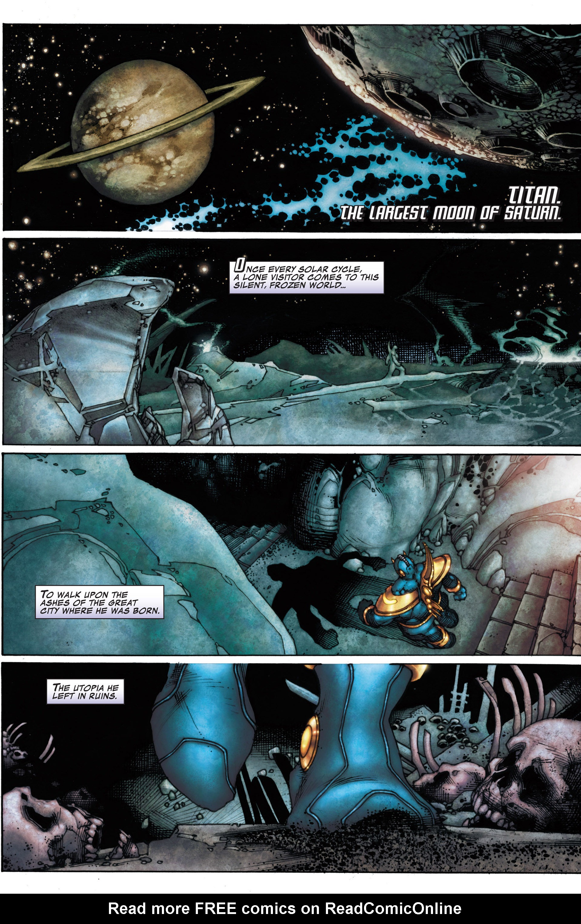 Read online Thanos Rising comic -  Issue #1 - 4
