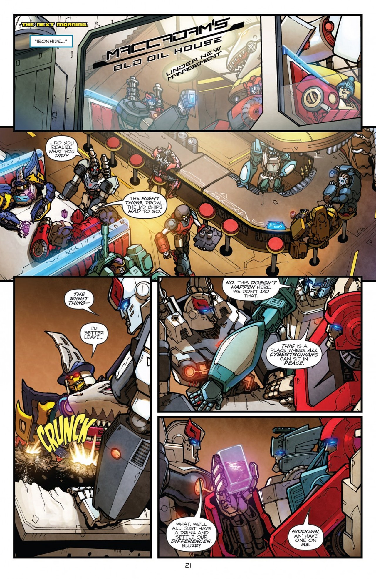 Read online Transformers: Robots In Disguise (2012) comic -  Issue #5 - 25