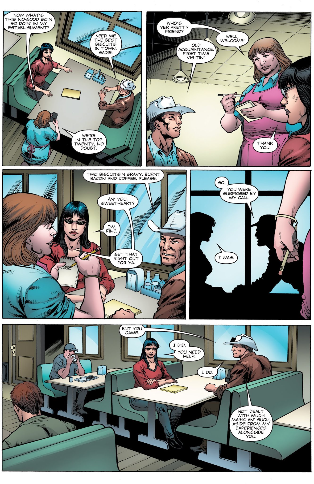 Read online Vampirella: Southern Gothic comic -  Issue #1 - 22