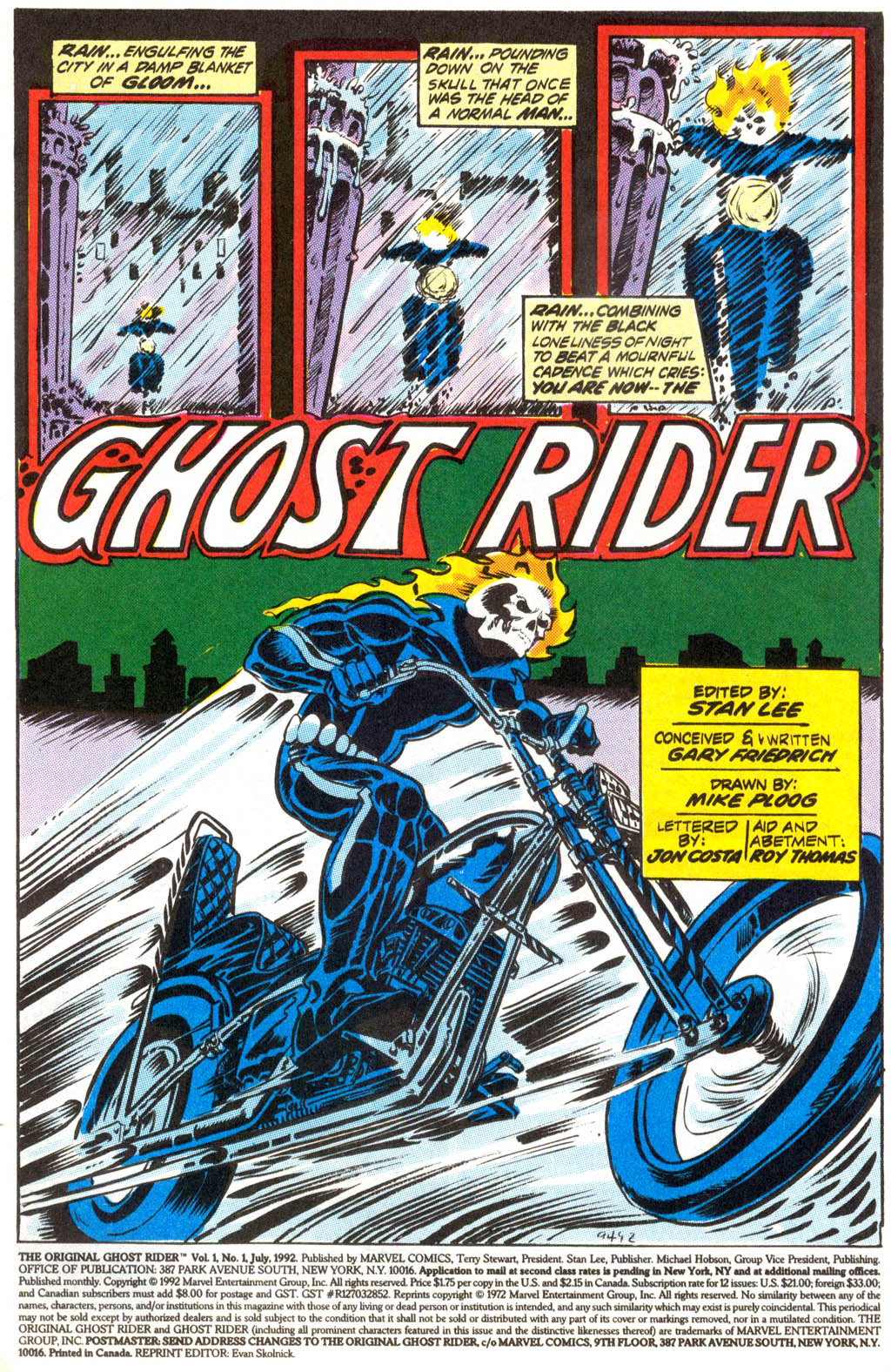 Read online The Original Ghost Rider comic -  Issue #1 - 2