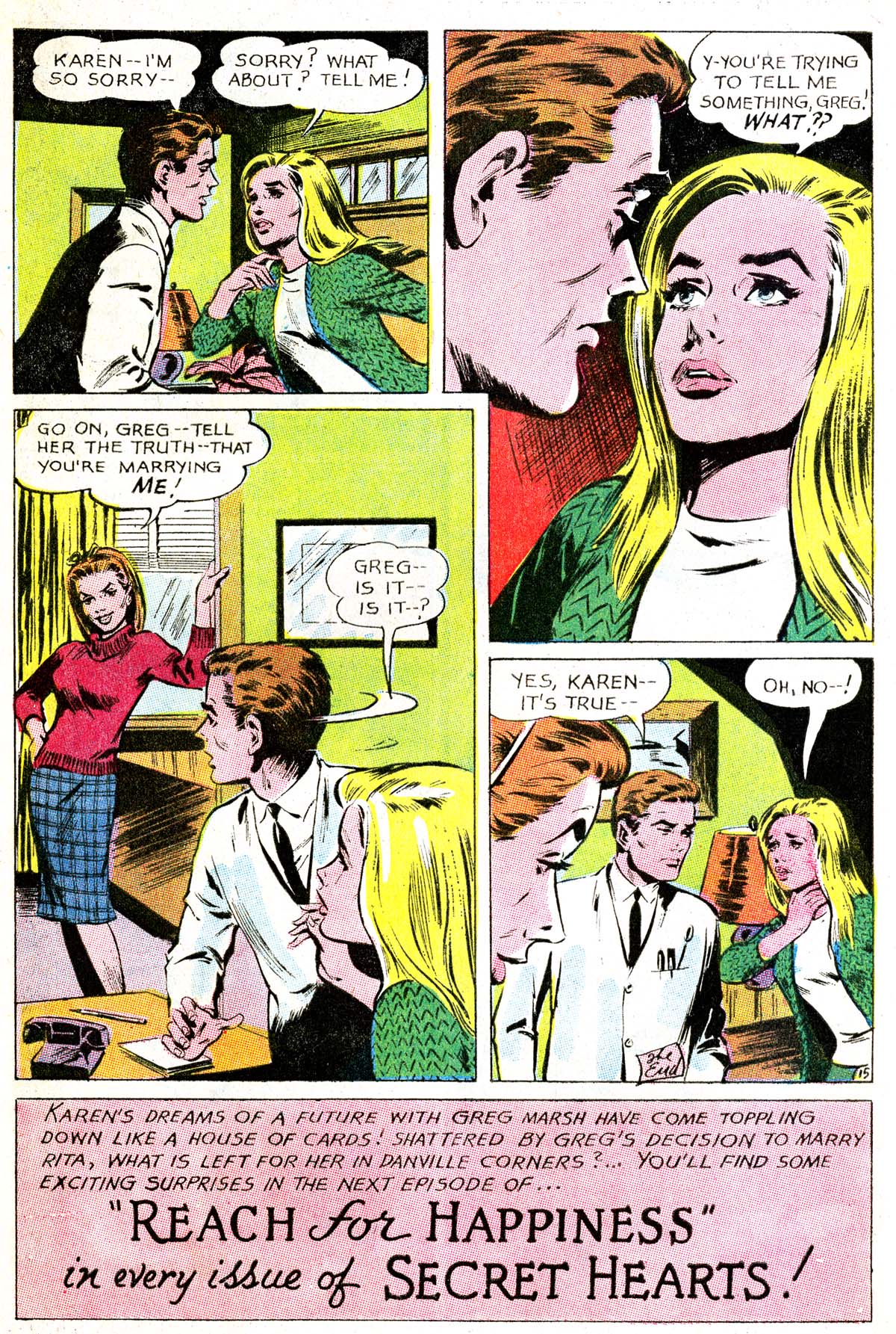 Read online Secret Hearts comic -  Issue #114 - 32