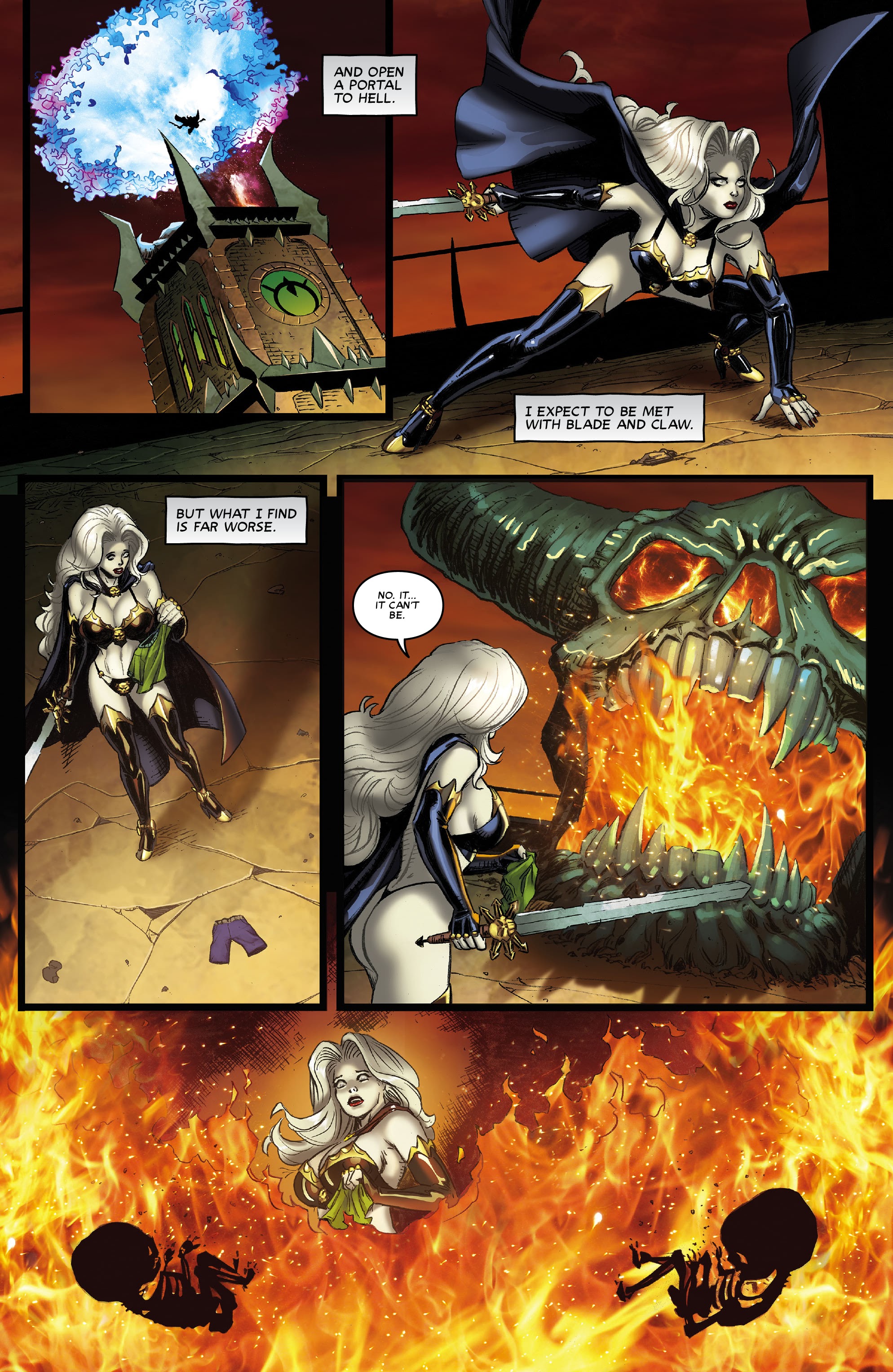 Read online Lady Death: Nightmare Symphony comic -  Issue #1 - 17