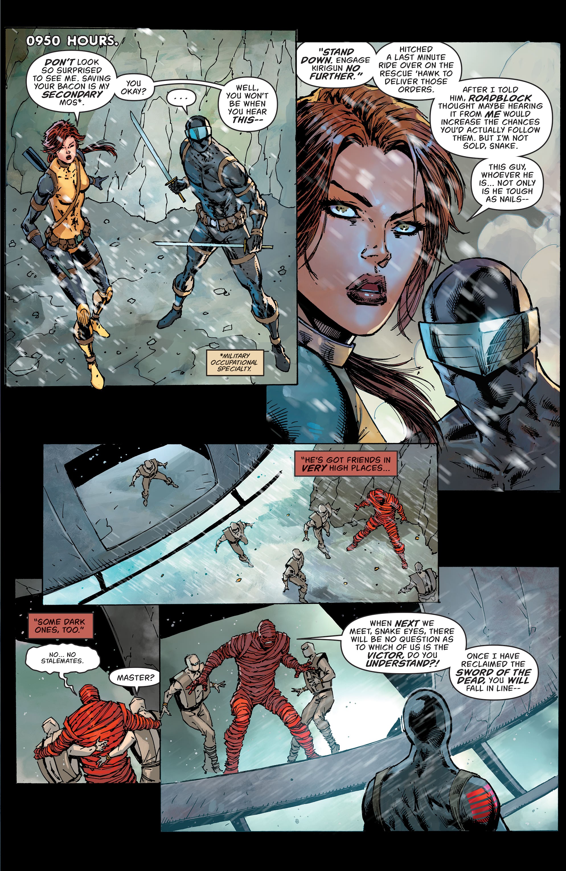 Read online Snake Eyes: Deadgame comic -  Issue #1 - 25