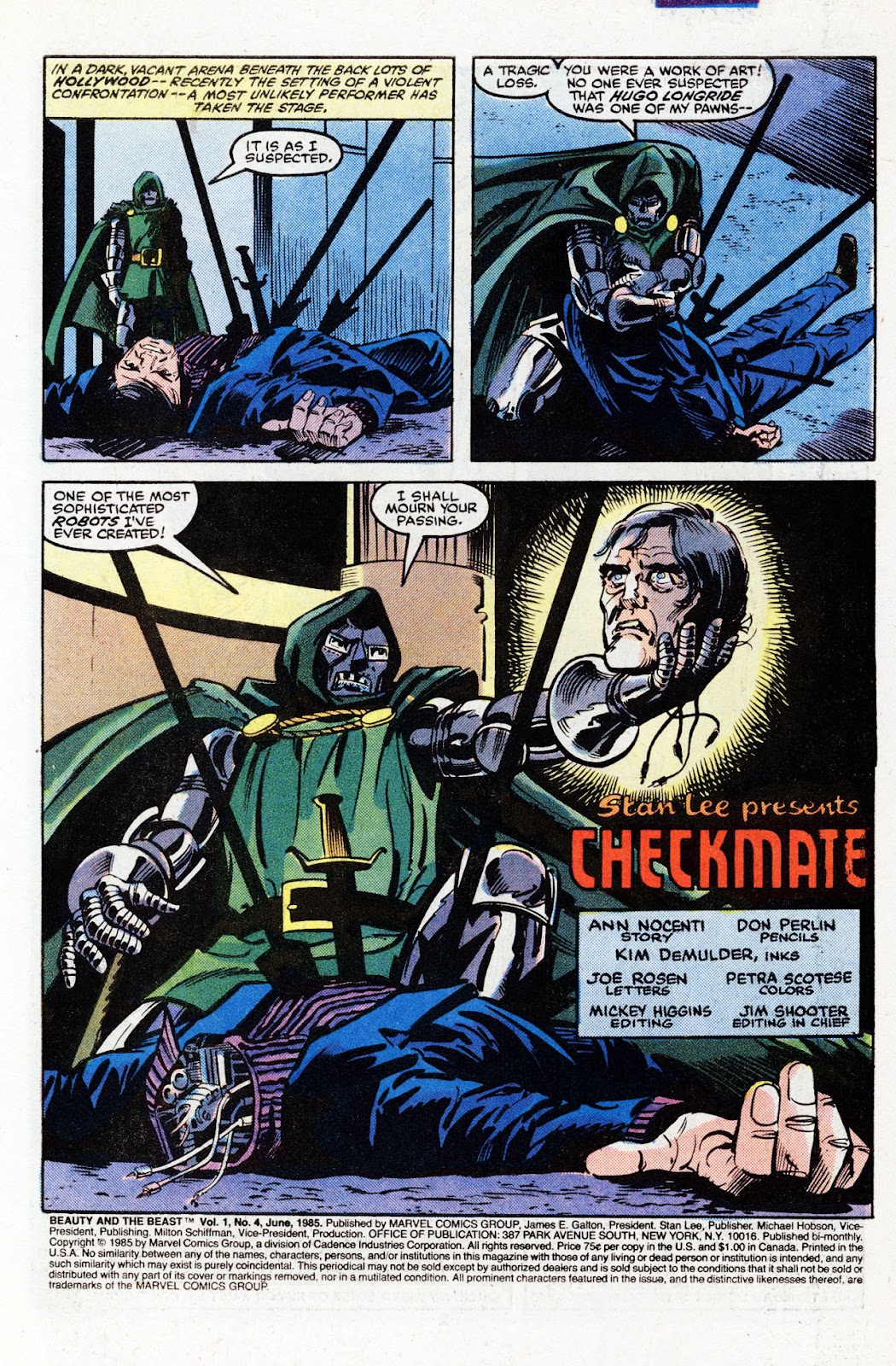 Beauty and the Beast (1984) issue 4 - Page 3