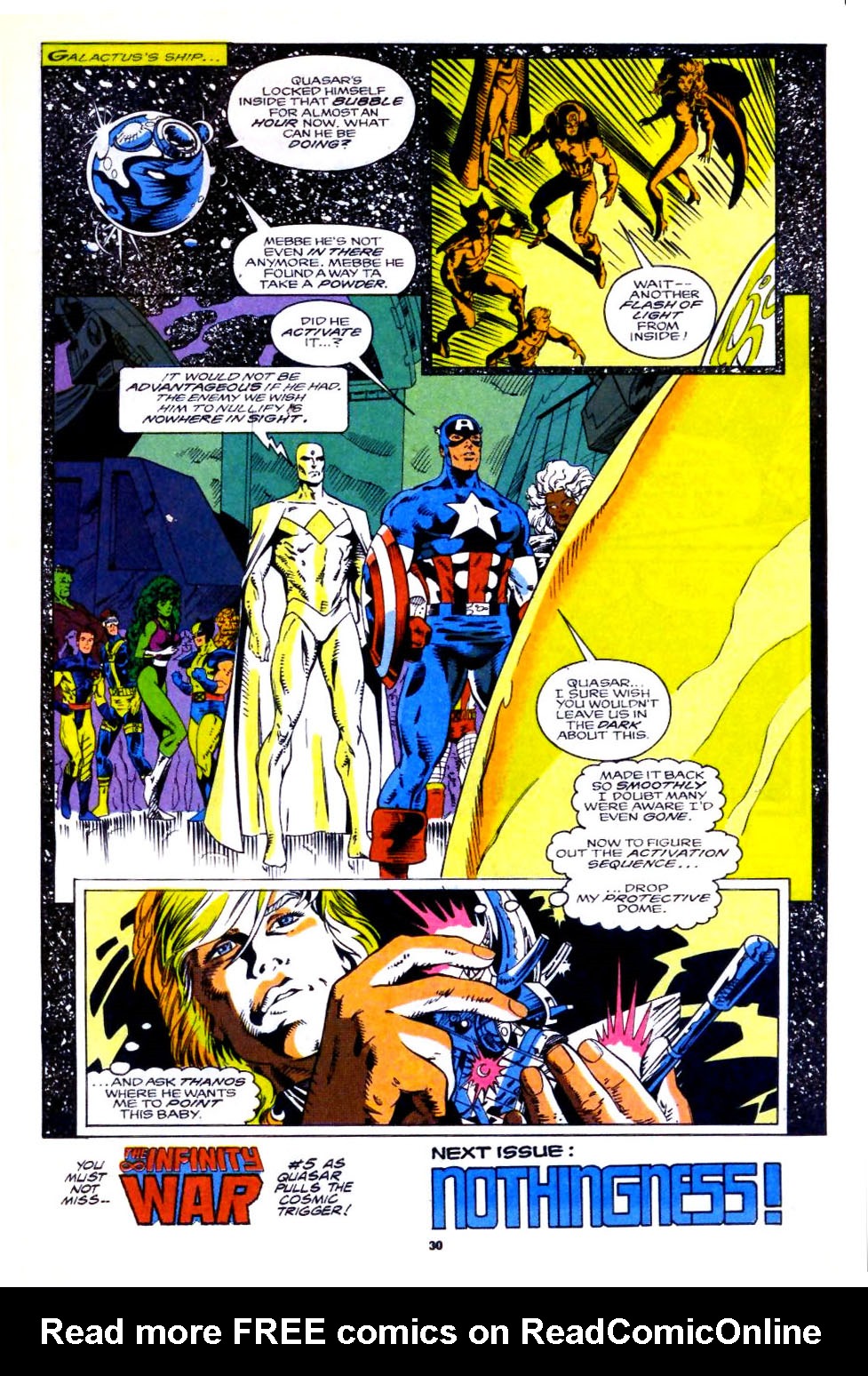 Read online Quasar comic -  Issue #39 - 23
