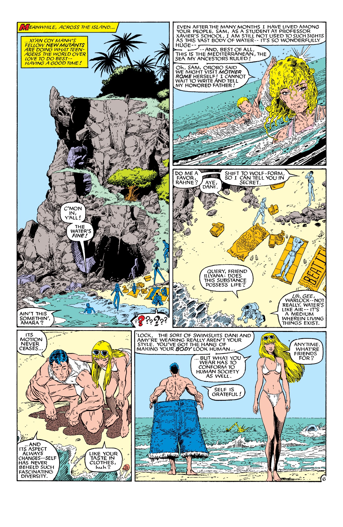 Read online New Mutants Classic comic -  Issue # TPB 5 - 11