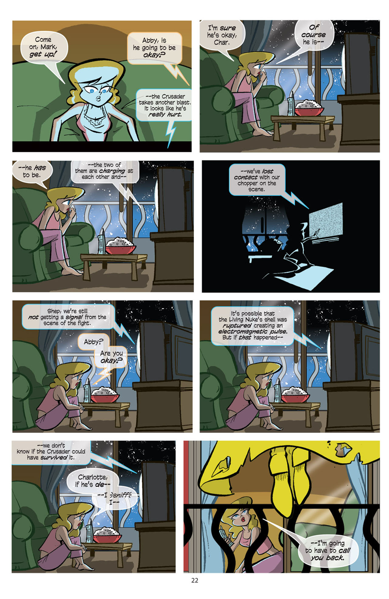 Read online Love and Capes comic -  Issue #1 - 23