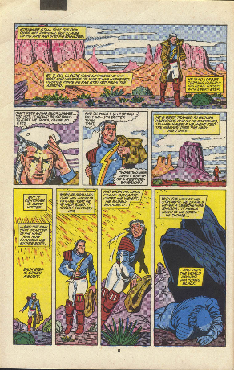 Read online Justice (1986) comic -  Issue #14 - 6