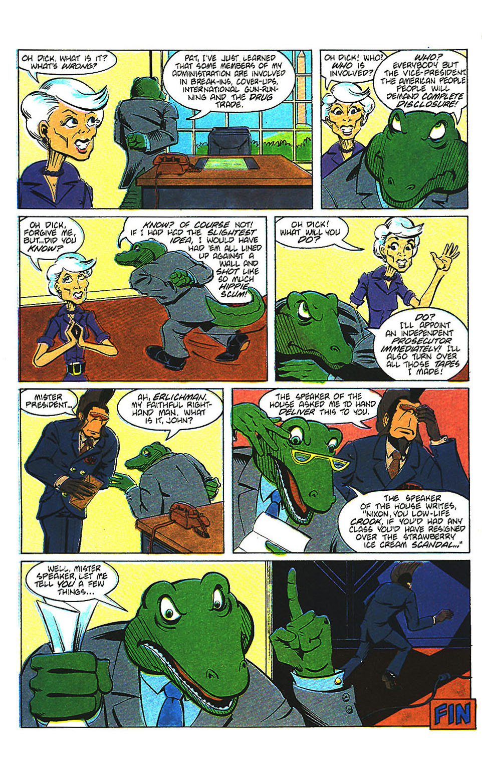 Read online The Badger comic -  Issue #29 - 30