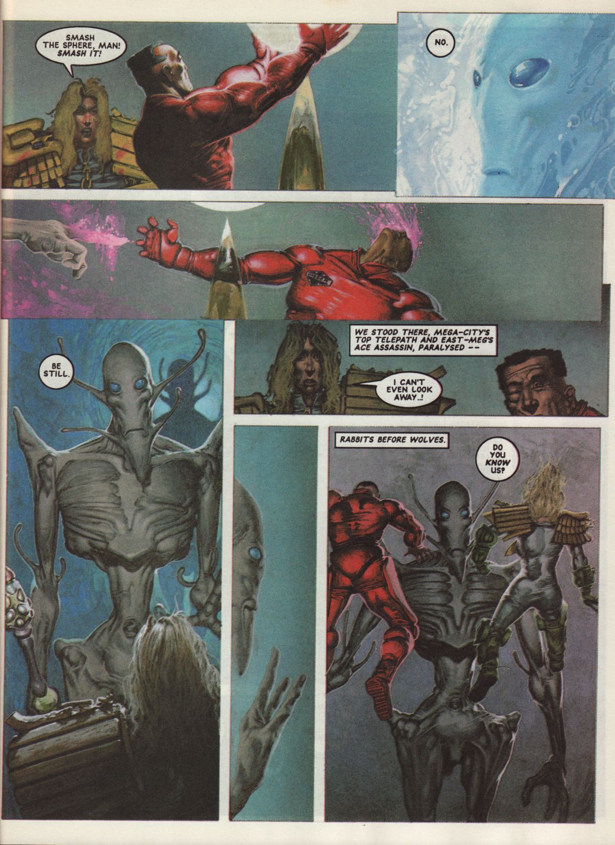 Read online Judge Dredd: The Megazine (vol. 2) comic -  Issue #32 - 37