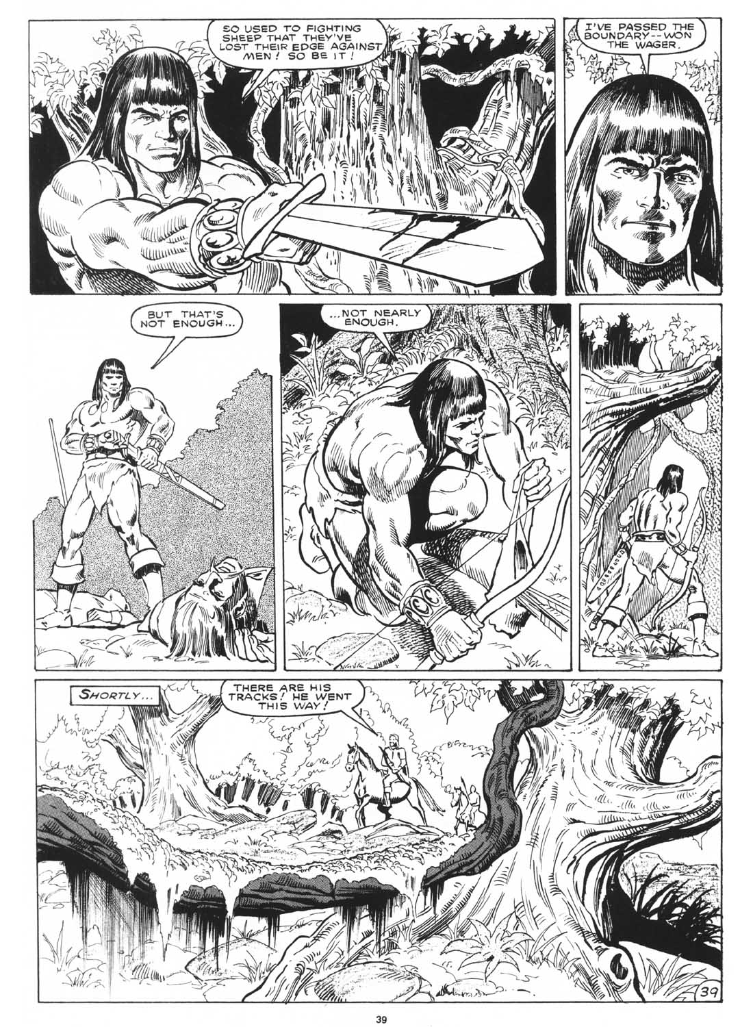Read online The Savage Sword Of Conan comic -  Issue #171 - 41