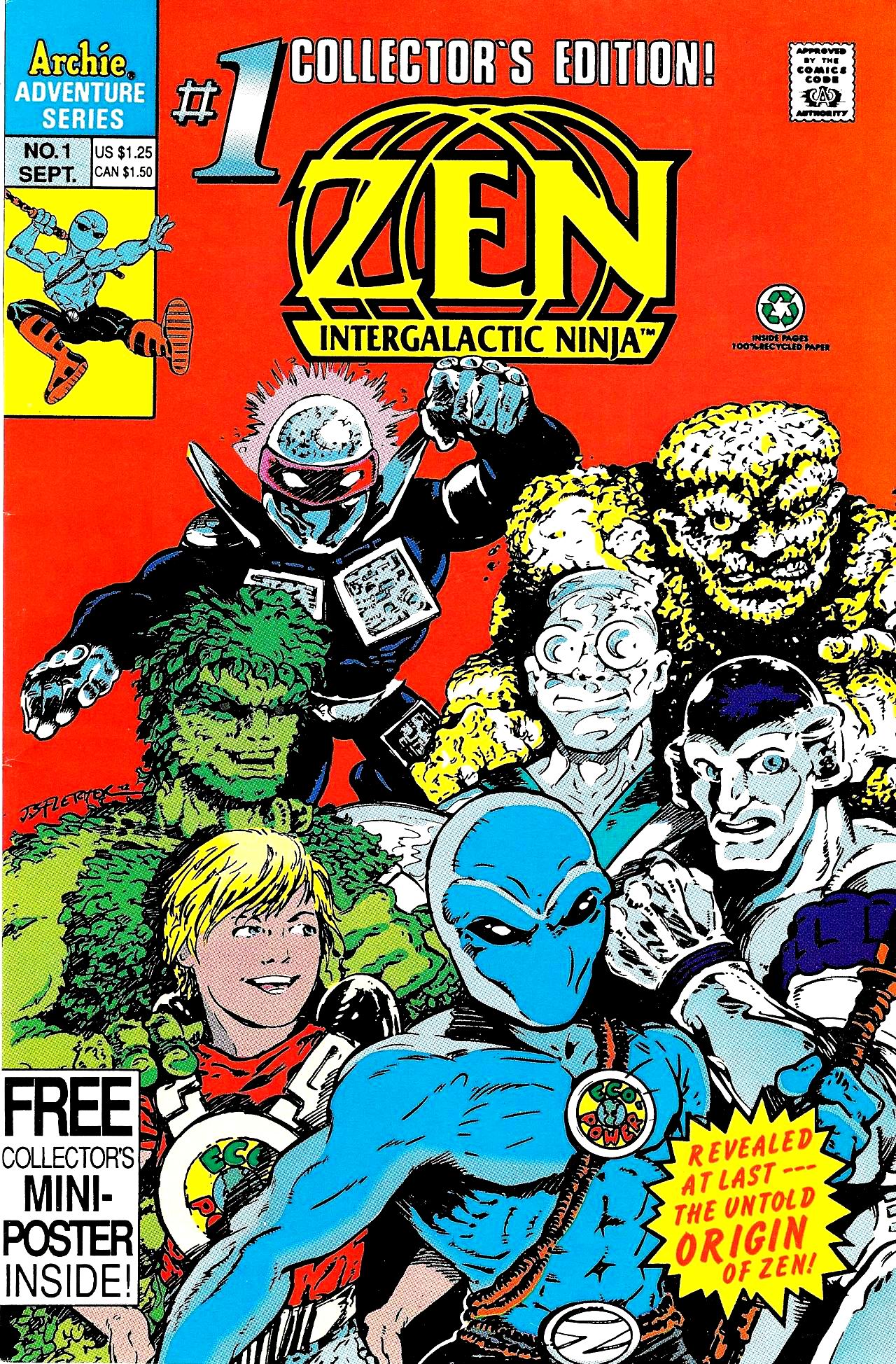 Read online Zen Intergalactic Ninja (1992) comic -  Issue #1 - 1