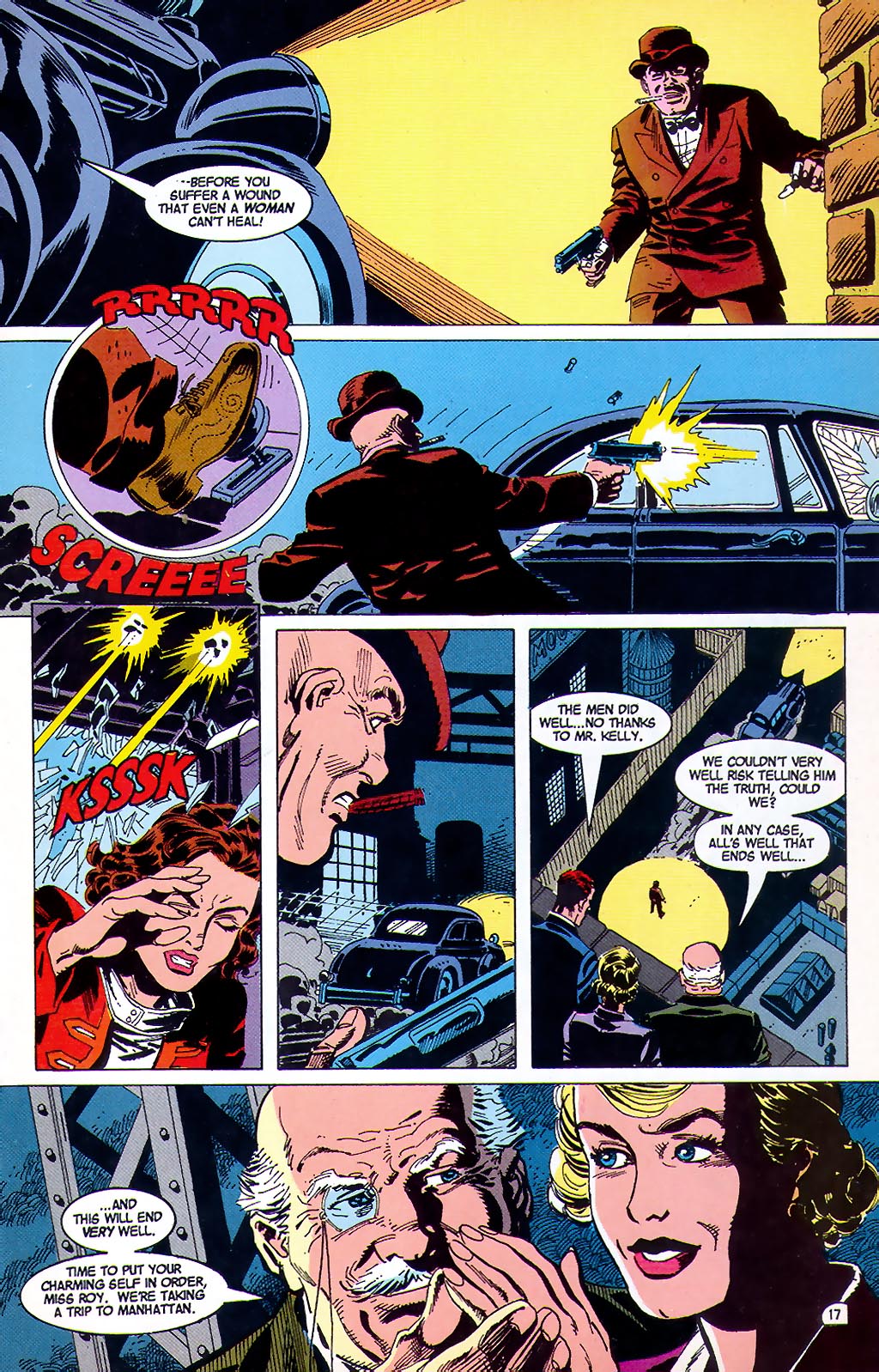 Read online The Shadow Strikes! comic -  Issue #6 - 20