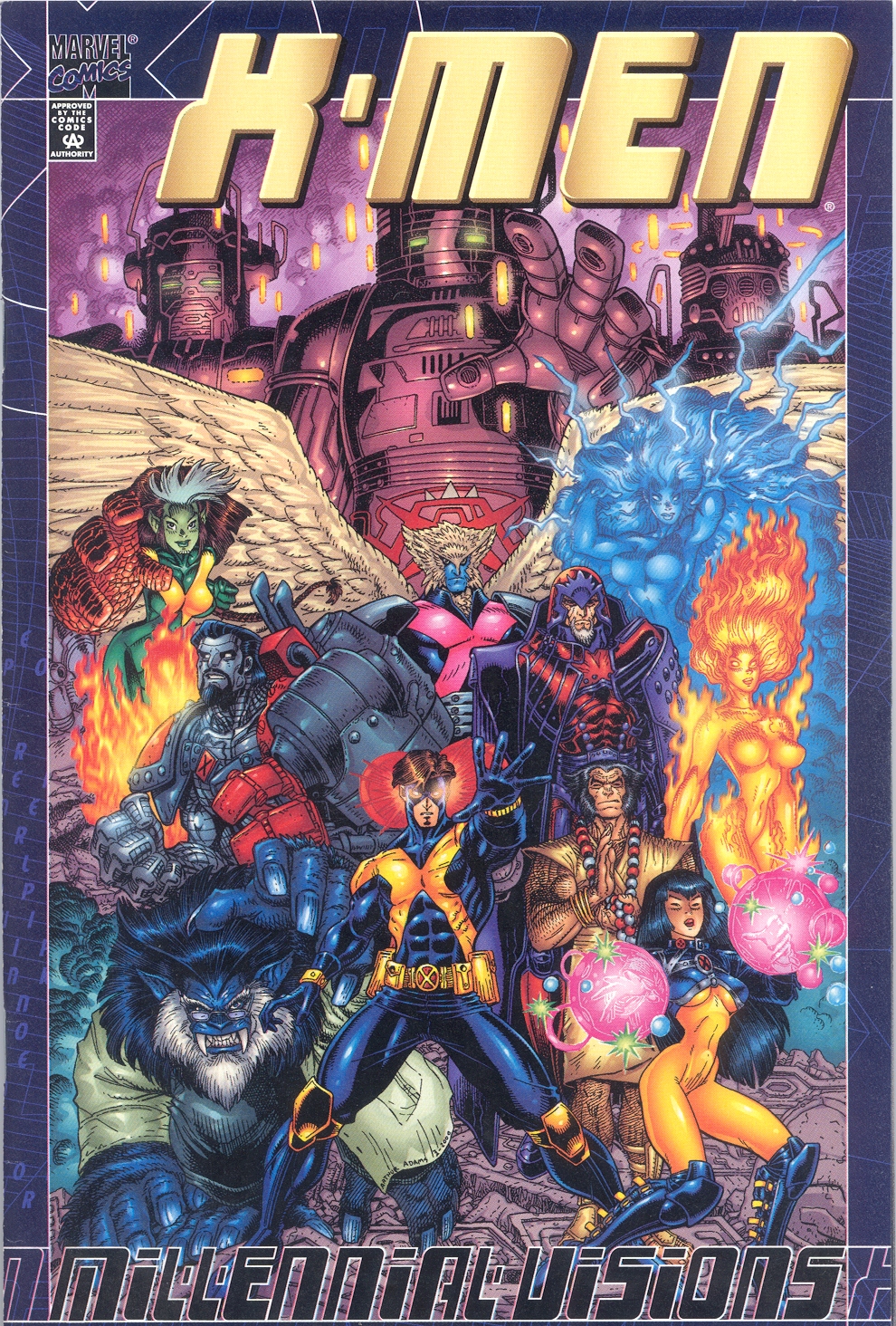 Read online X-Men: Millennial Visions comic -  Issue #1 - 1