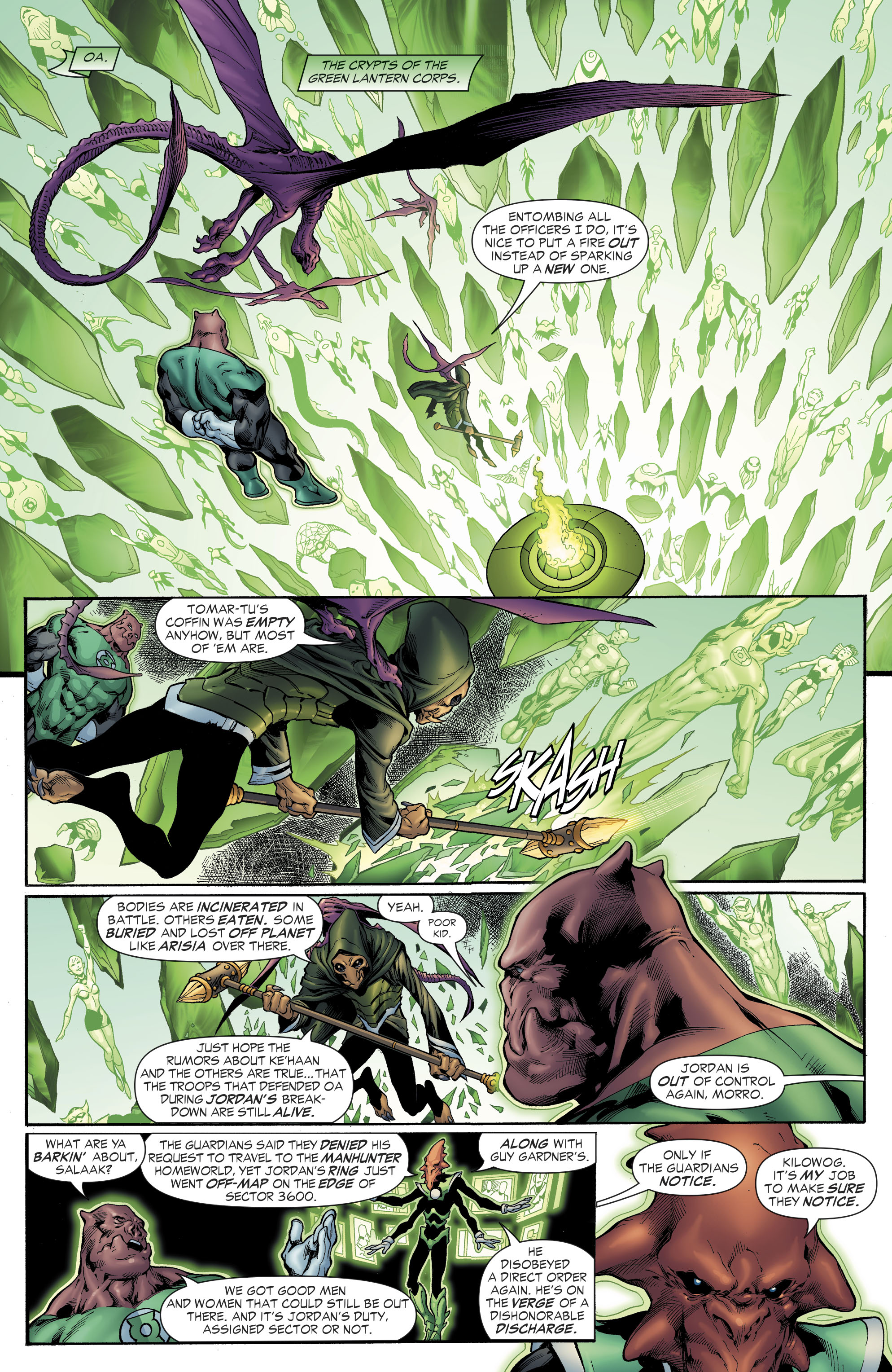 Read online Green Lantern by Geoff Johns comic -  Issue # TPB 2 (Part 2) - 90