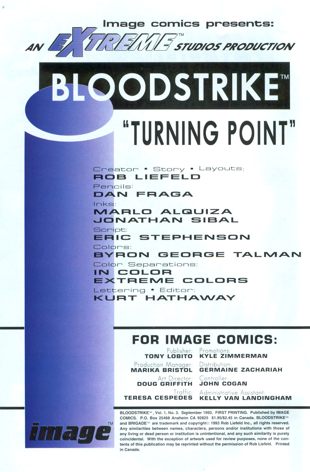 Read online Bloodstrike (1993) comic -  Issue #3 - 2