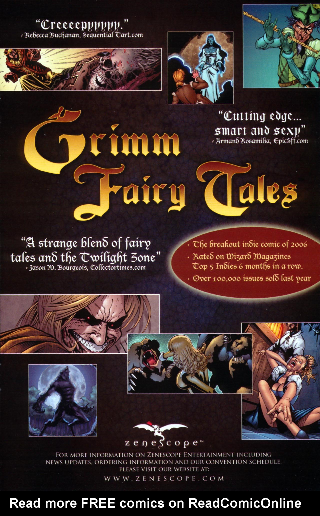 Read online Grimm Fairy Tales: Return to Wonderland comic -  Issue #0 - 9