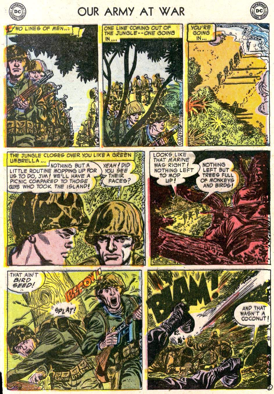 Read online Our Army at War (1952) comic -  Issue #23 - 4