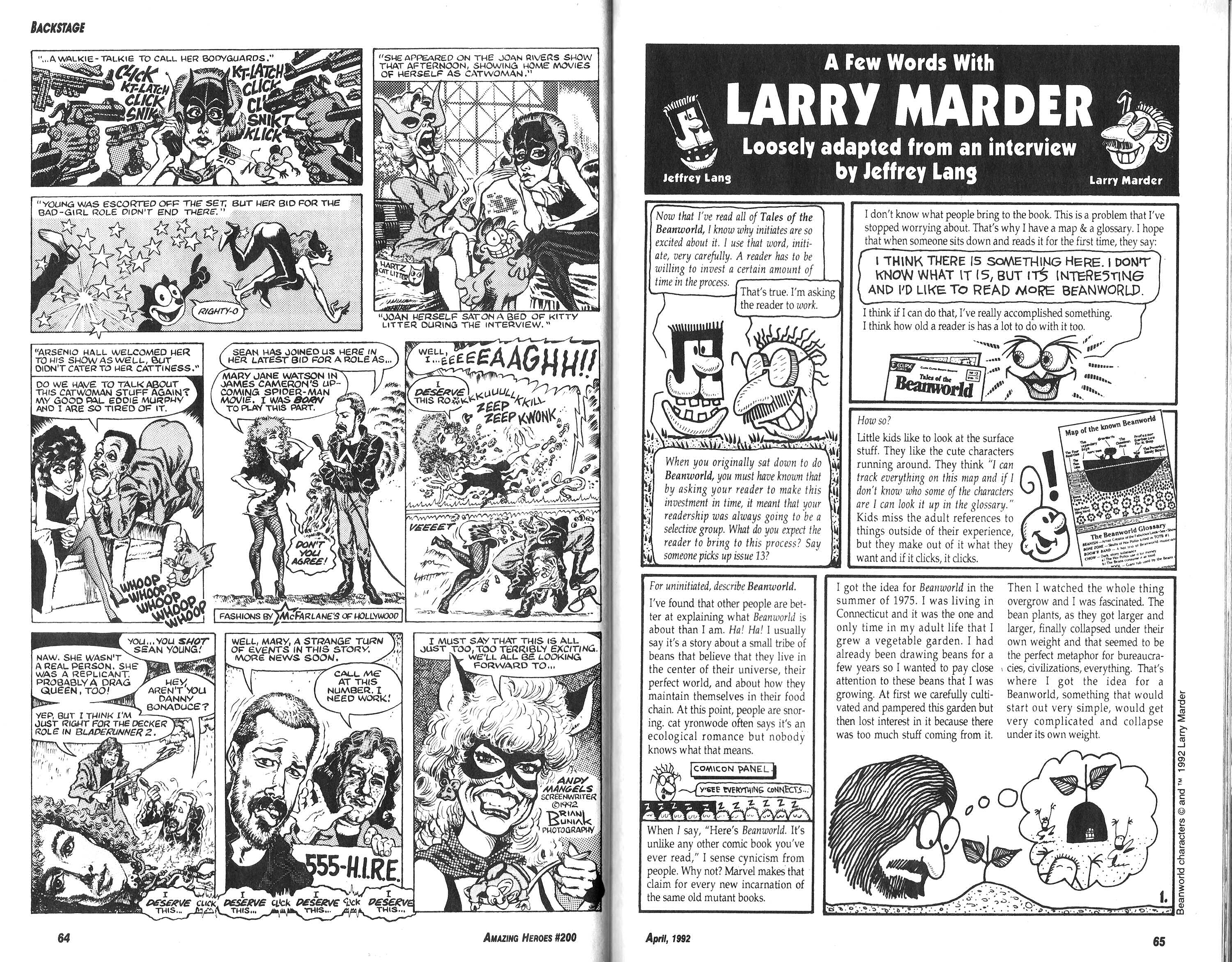 Read online Amazing Heroes comic -  Issue #200 - 33