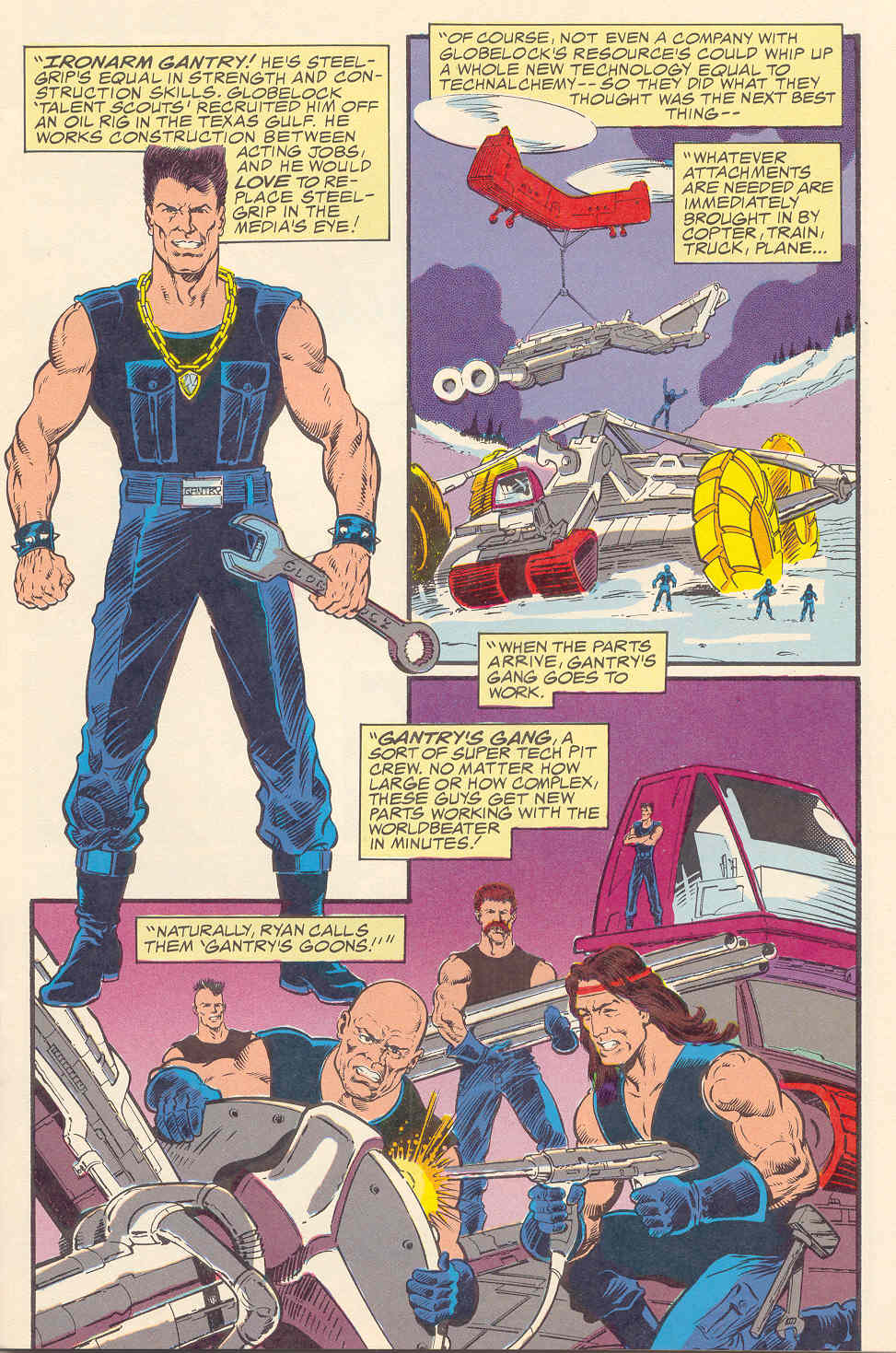 Read online Steelgrip Starkey comic -  Issue #5 - 7