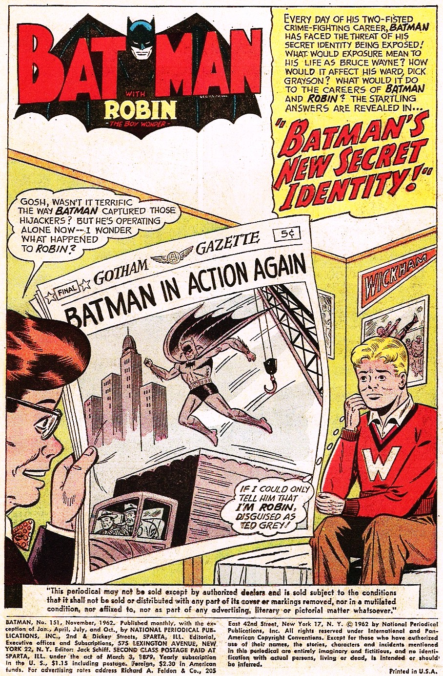 Read online Batman (1940) comic -  Issue #151 - 3