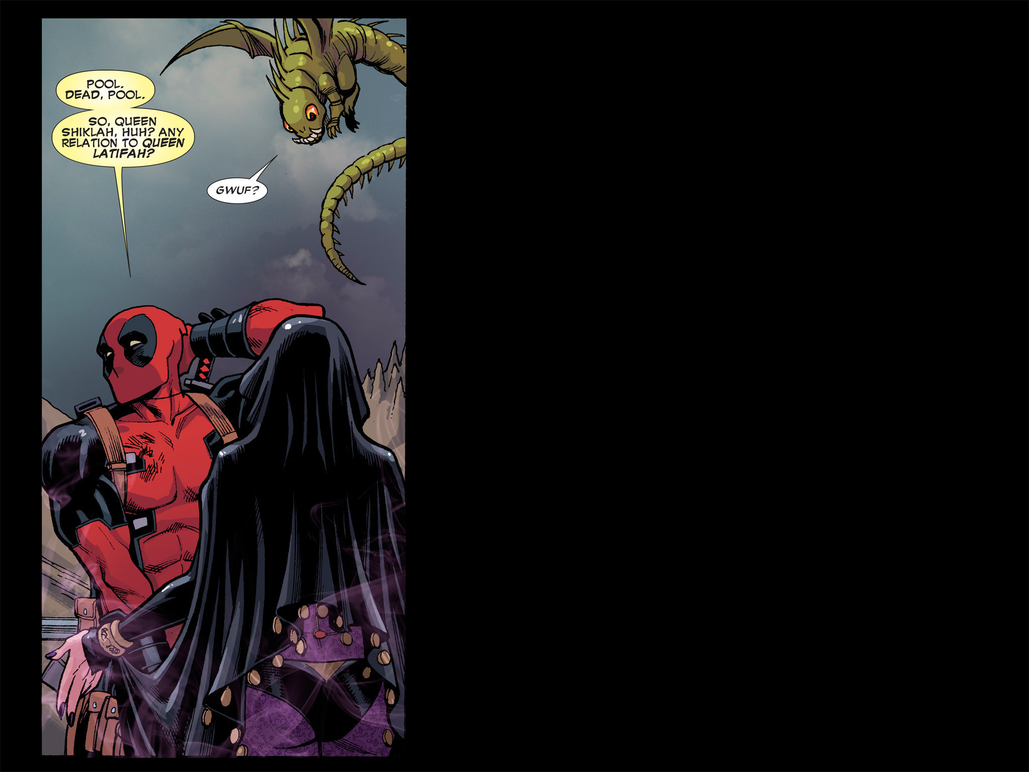 Read online Deadpool: The Gauntlet Infinite Comic comic -  Issue #4 - 4