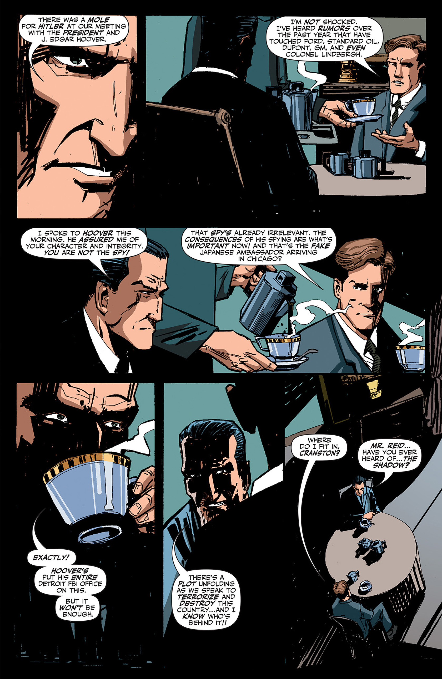 Read online The Shadow/Green Hornet: Dark Nights comic -  Issue #2 - 18
