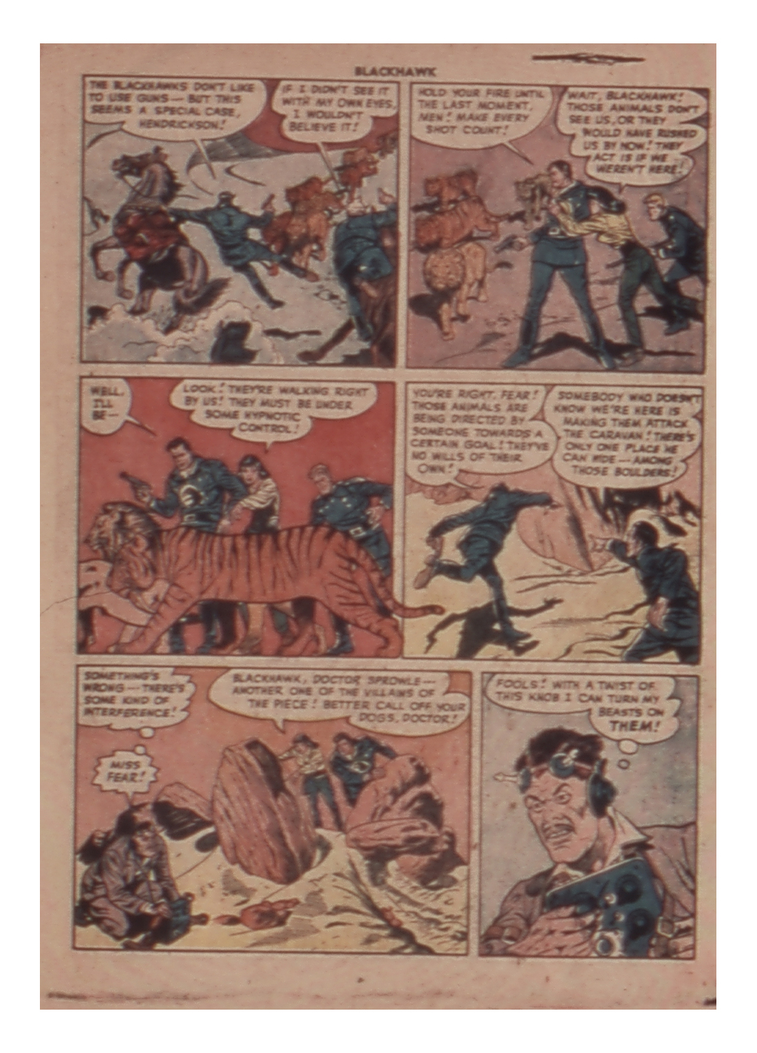 Read online Blackhawk (1957) comic -  Issue #19 - 23