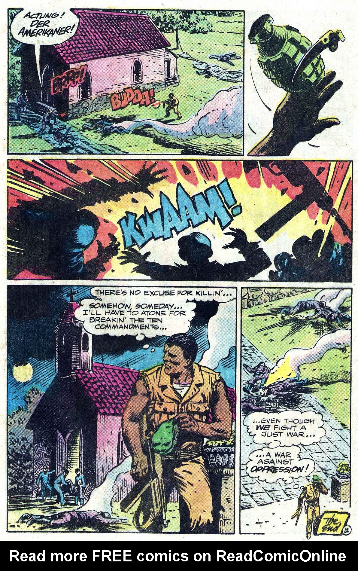 Read online G.I. Combat (1952) comic -  Issue #263 - 15