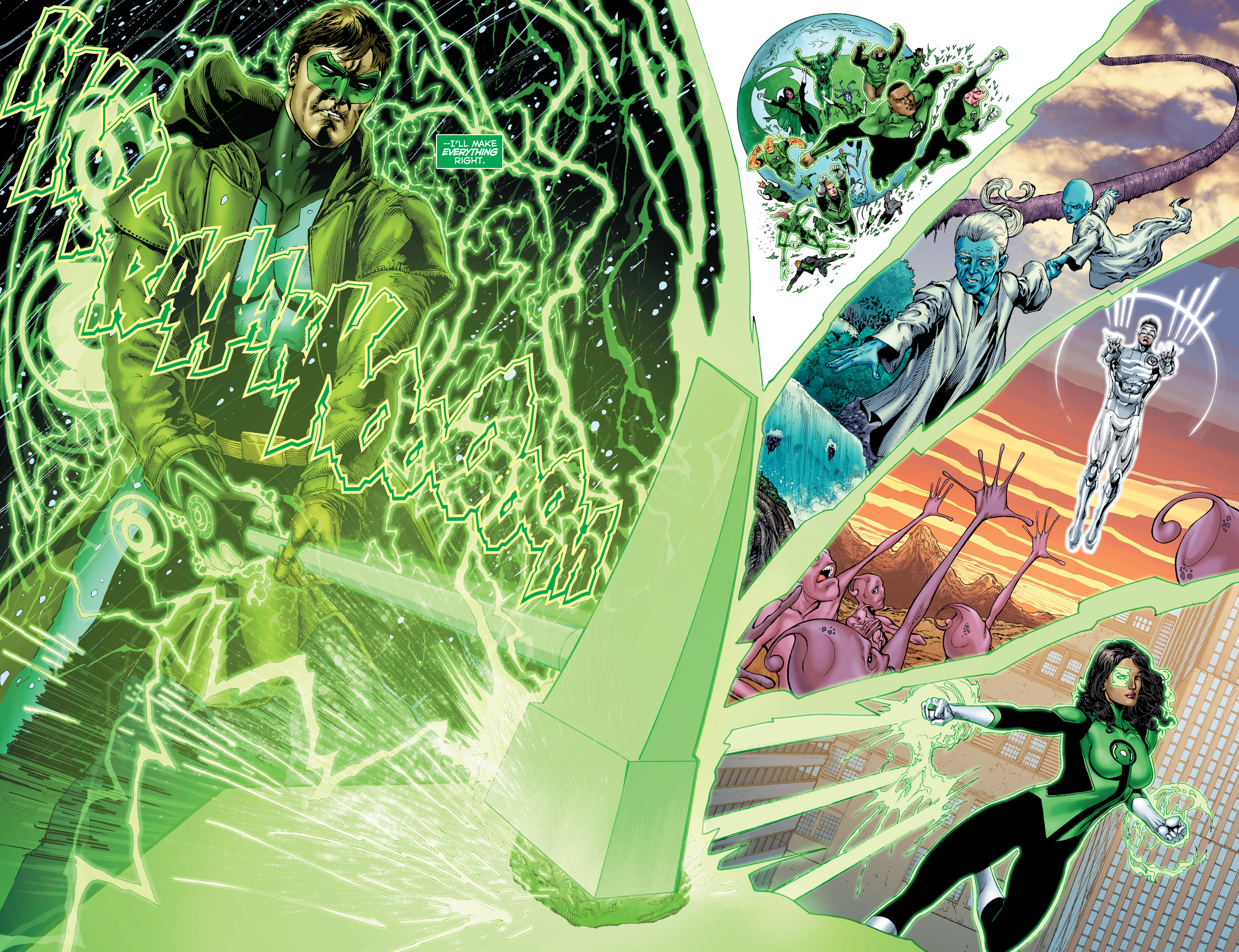 Read online Hal Jordan & the Green Lantern Corps: Rebirth comic -  Issue # Full - 13