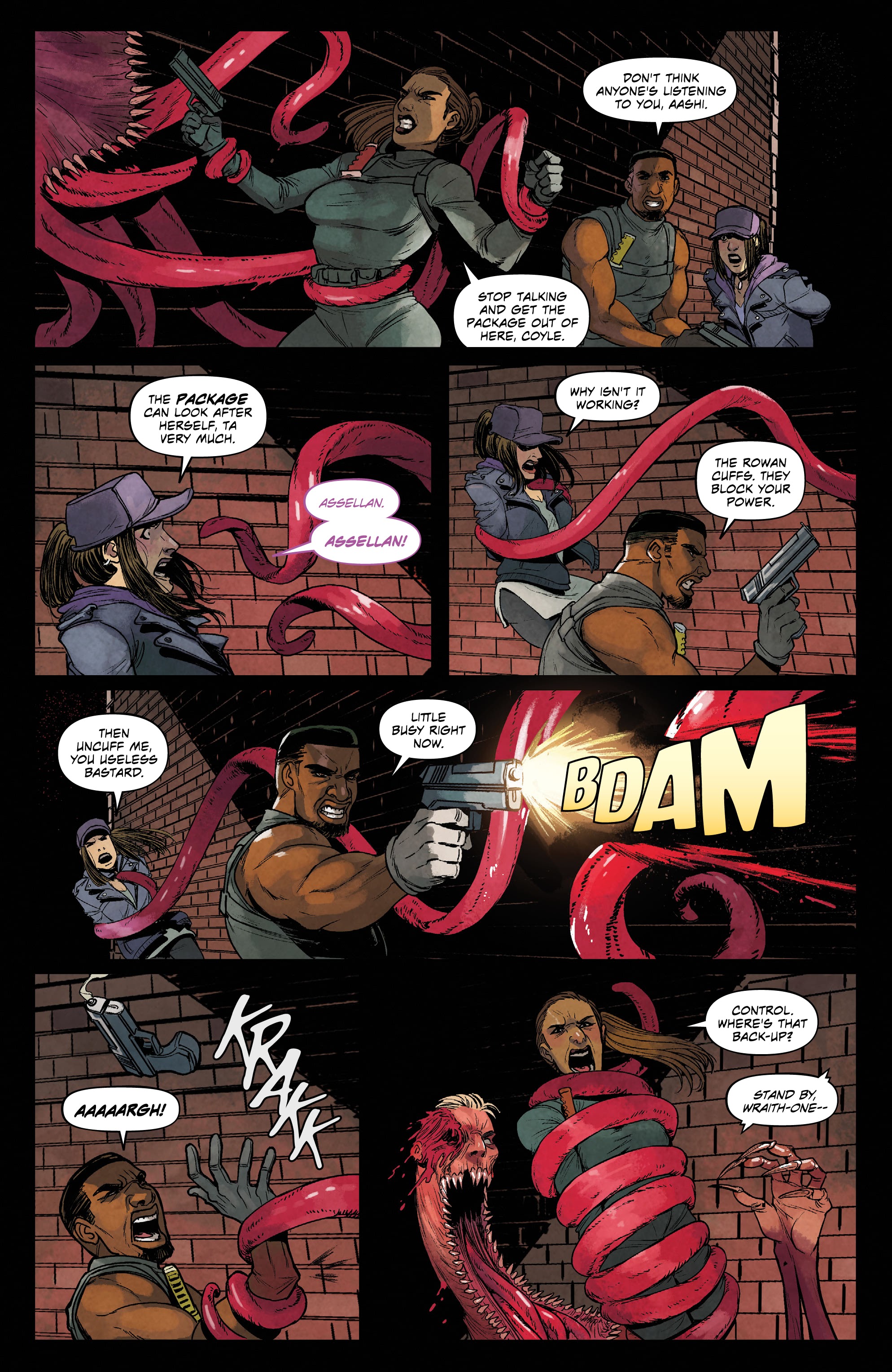 Read online Shadow Service comic -  Issue #3 - 8
